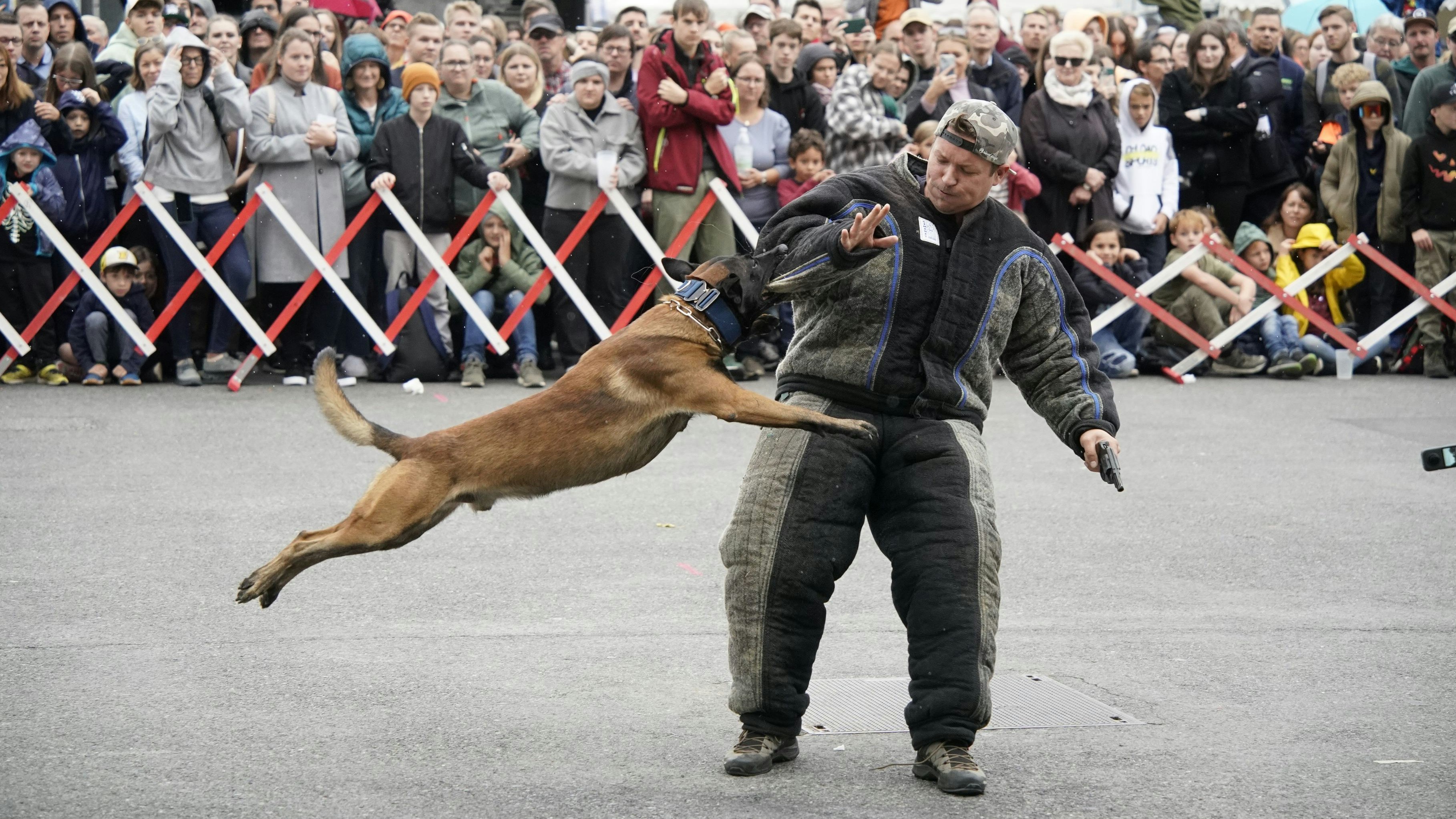 Die Helfer Wiens präsentieren sich am 26. Oktober gemeinsam mit den Wiener Hilfs- und Einsatzorganisationen. Auch WEGA und Polizeidiensthunde zeigten, was sie können. 
