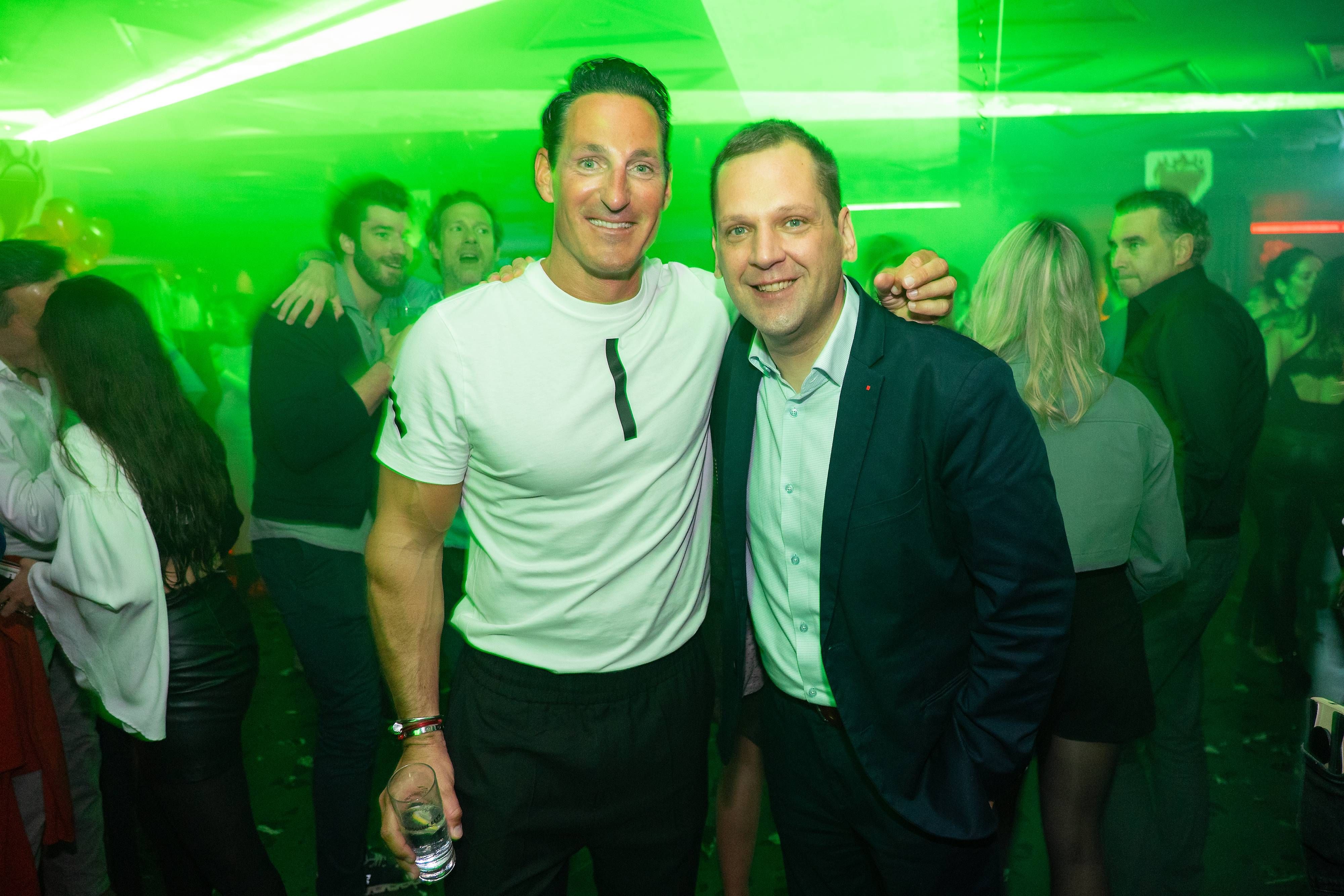 20 Jahre Babenberger Passage - auch SPÖ-Klubobmann Philip Kucher gratulierte Christoph Probst