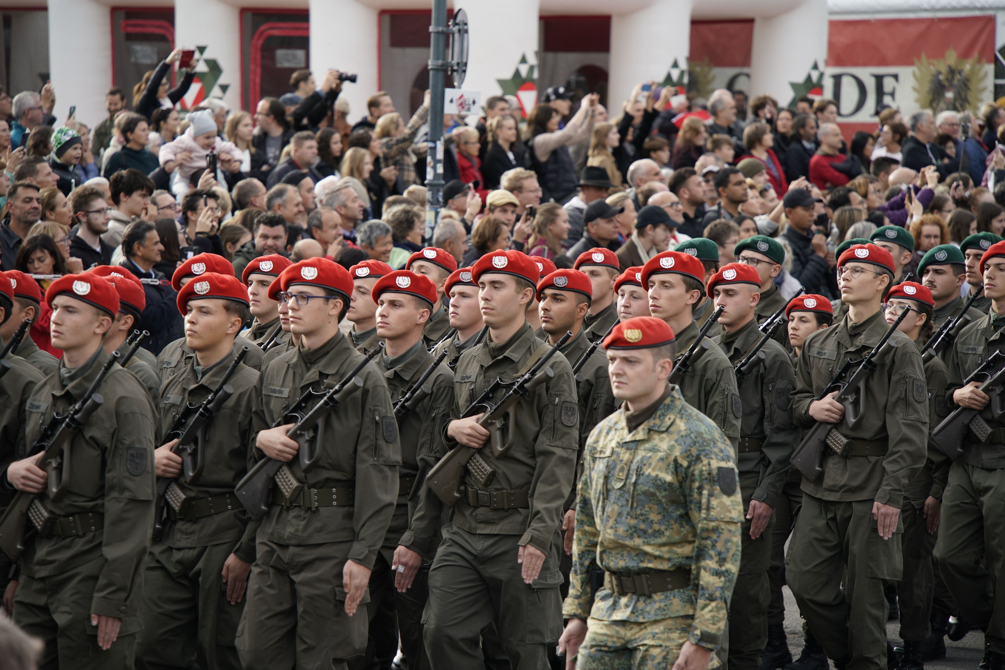 Das Bundesheer bei der Leistungsschau am Nationalfeiertag 2023