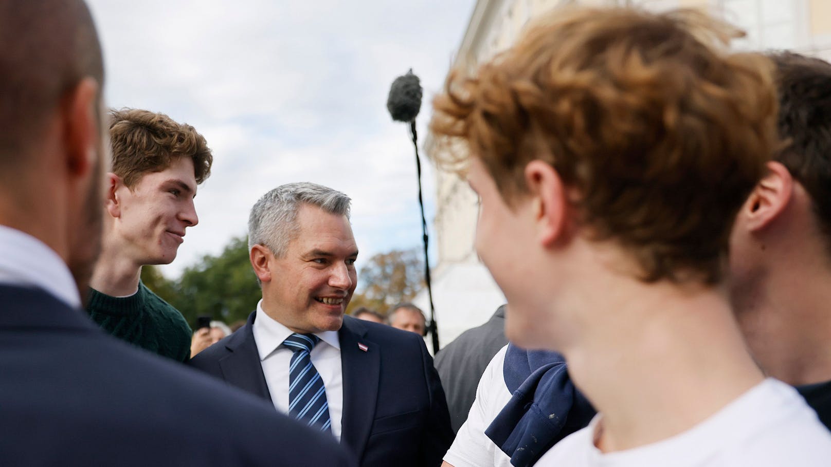 Der diesjährige Nationalfeiertag war für Nehammer der Zweite in der Rolle als Bundeskanzler.