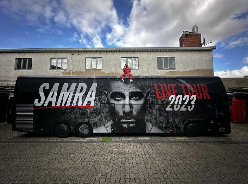 <strong>Samra</strong> spielt am kommenden Samstag (28. Oktober) im Hallmann Dome in Wien.