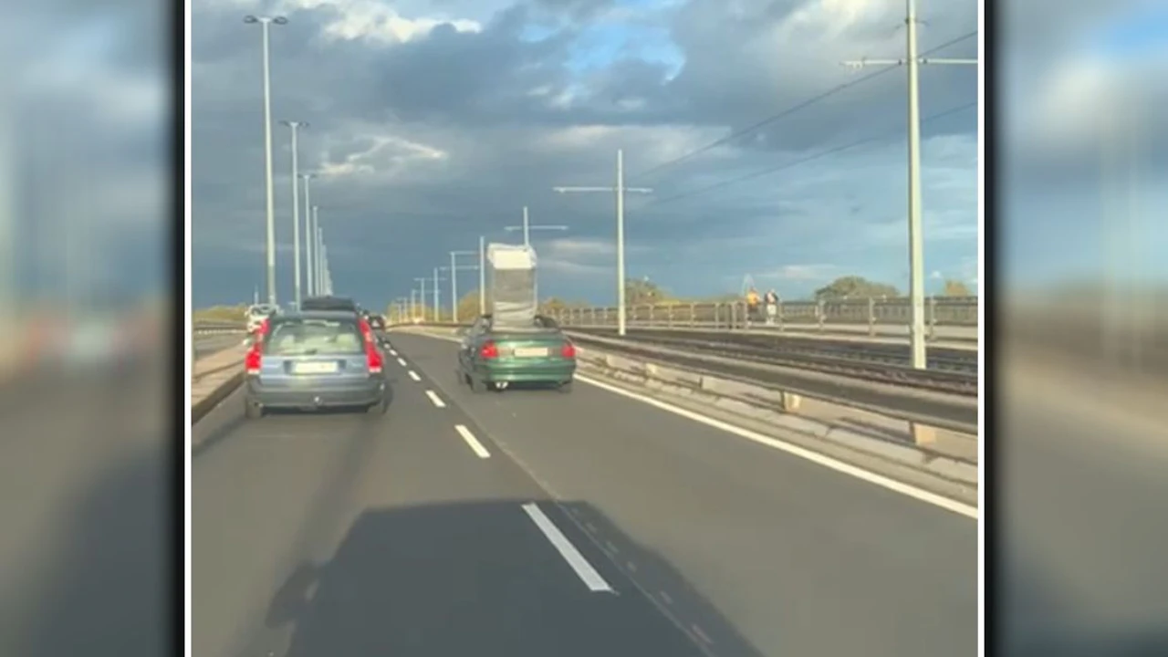 Heute.at - Wiener Cabrio-Fahrer düst ganz cool Richtung Feiertag