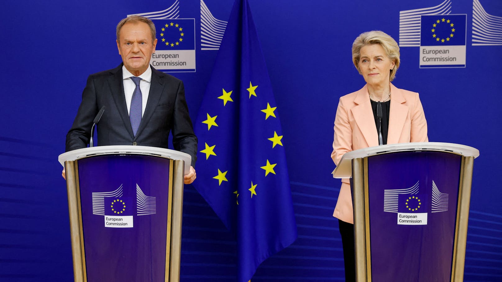 Er absolvierte bereits mehrere hochrangige Treffen in Brüssel, darunter mit EU-Kommissionspräsidentin Ursula von der Leyen.