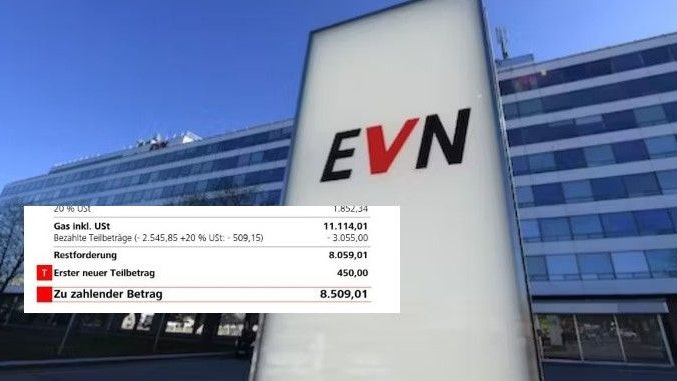 11.114 Euro Rechnung für Familie