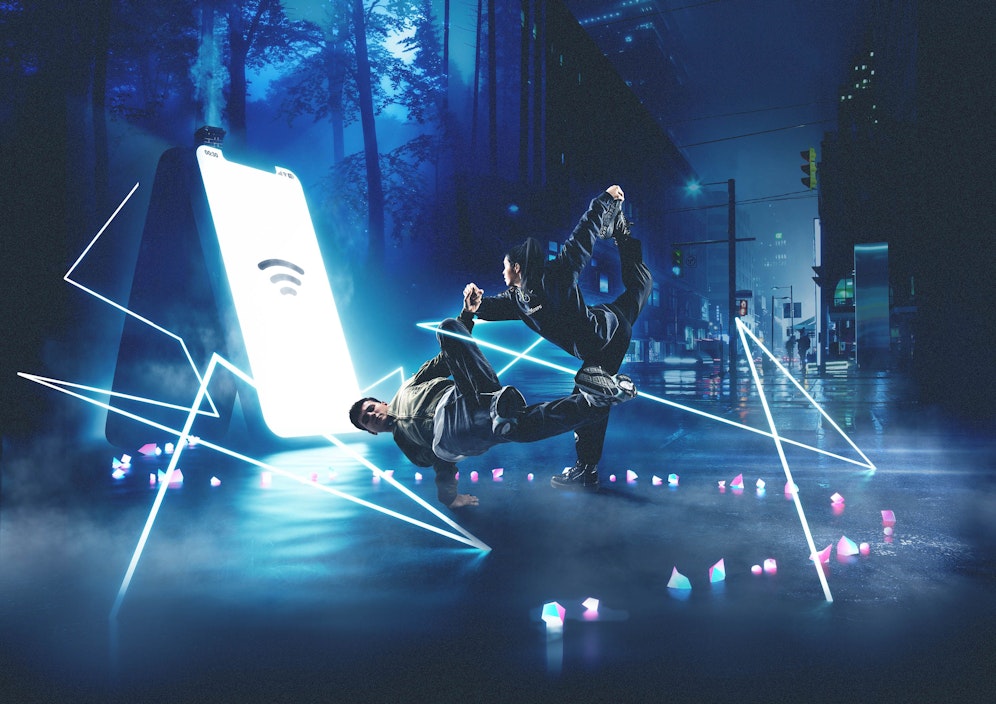 Die weltbekannte Tanzgruppe Flying Steps präsentiert ihre neueste Tanz-Sensation: 