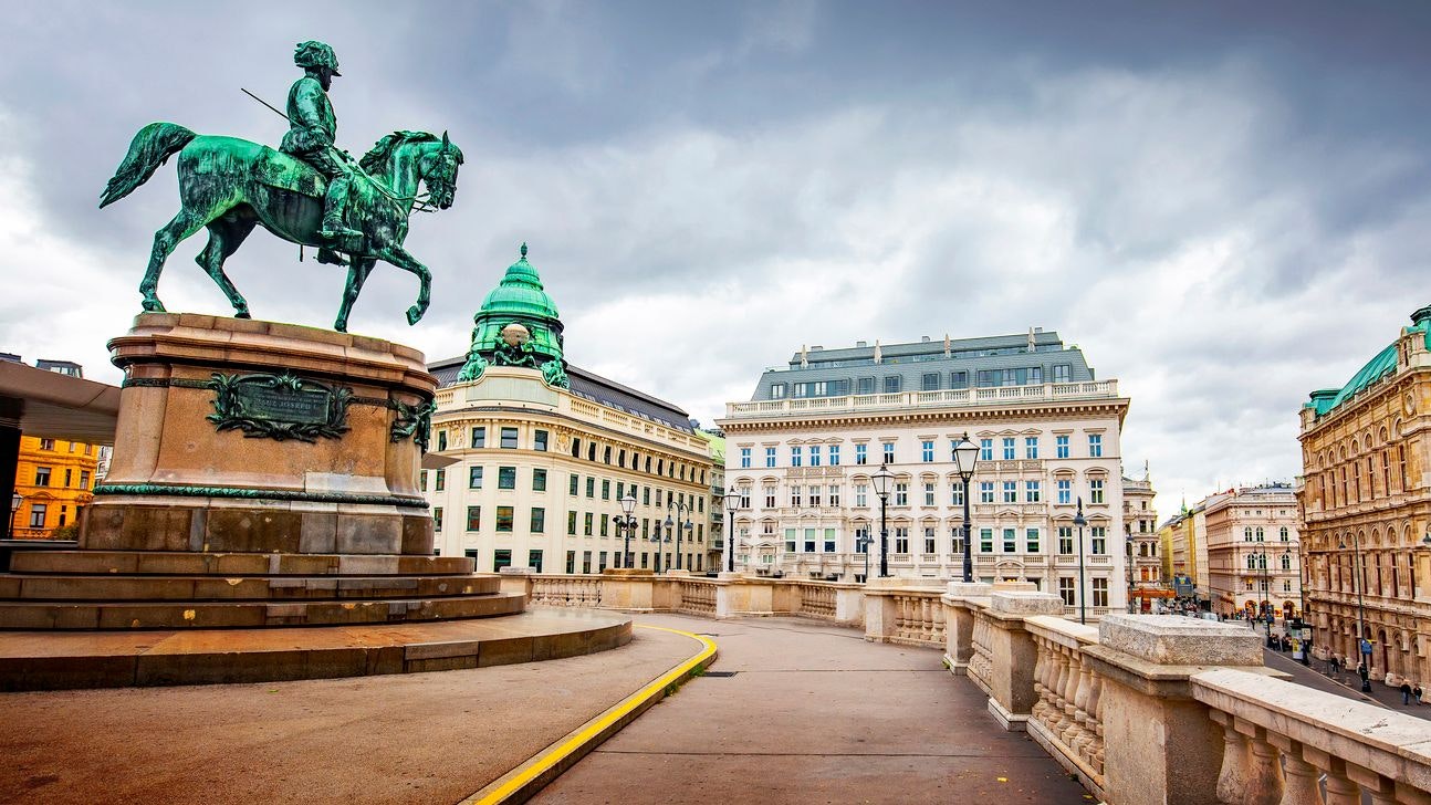 Regenwetter in Wien. Symbolbild