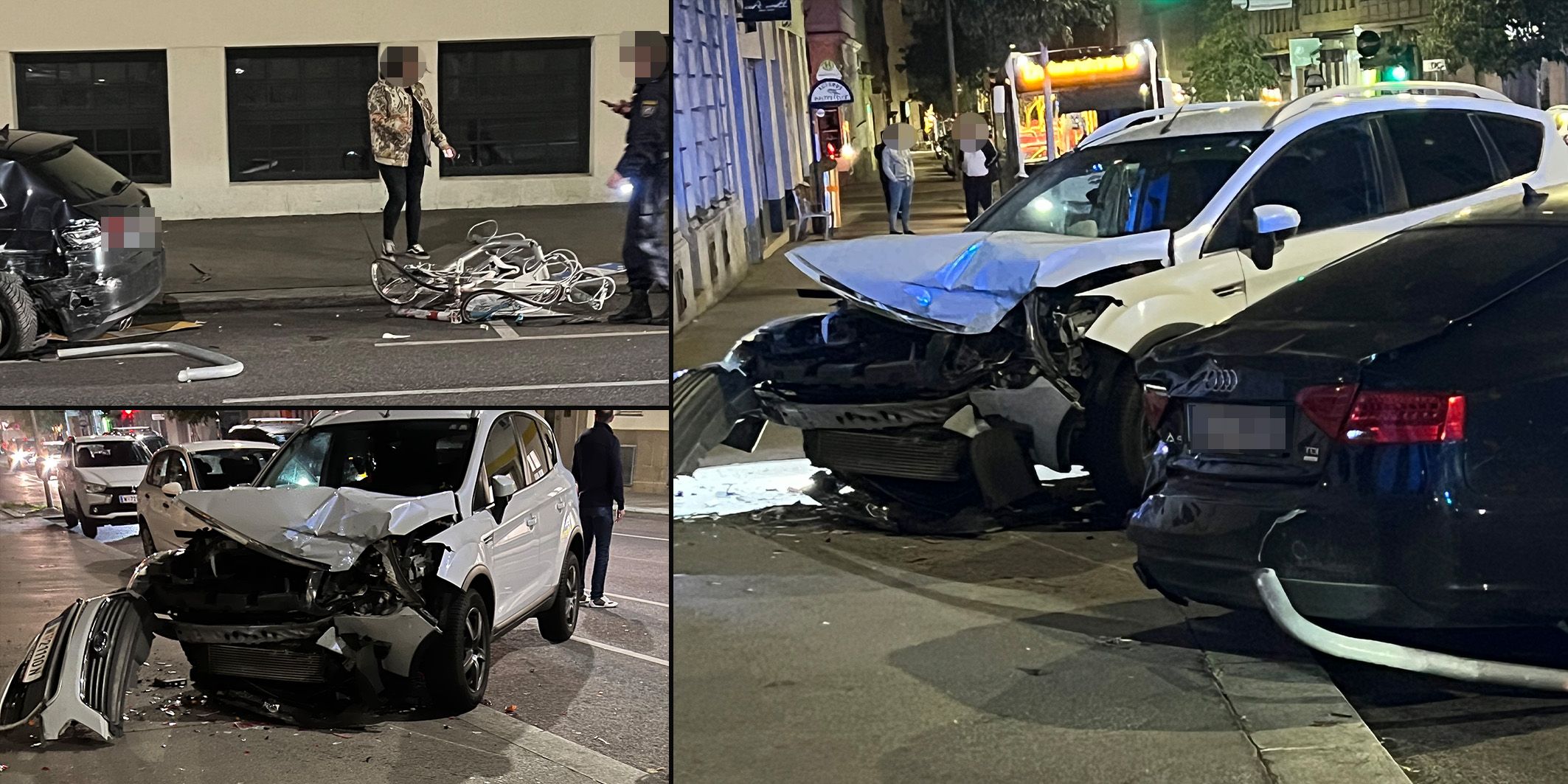 Unfall in Wien Ottakring, (Wattgasse 56)