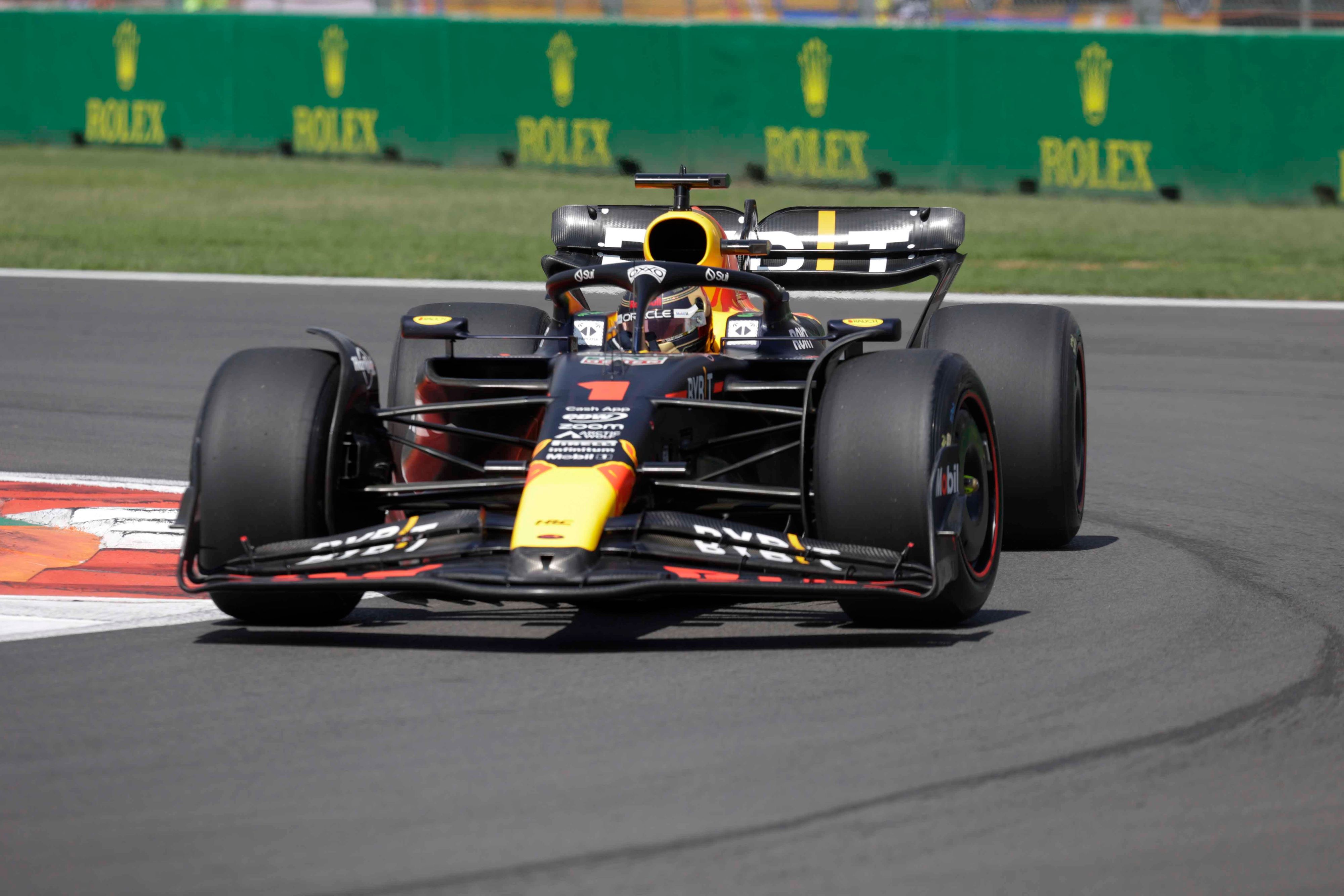 Max Verstappen in Mexiko City. 