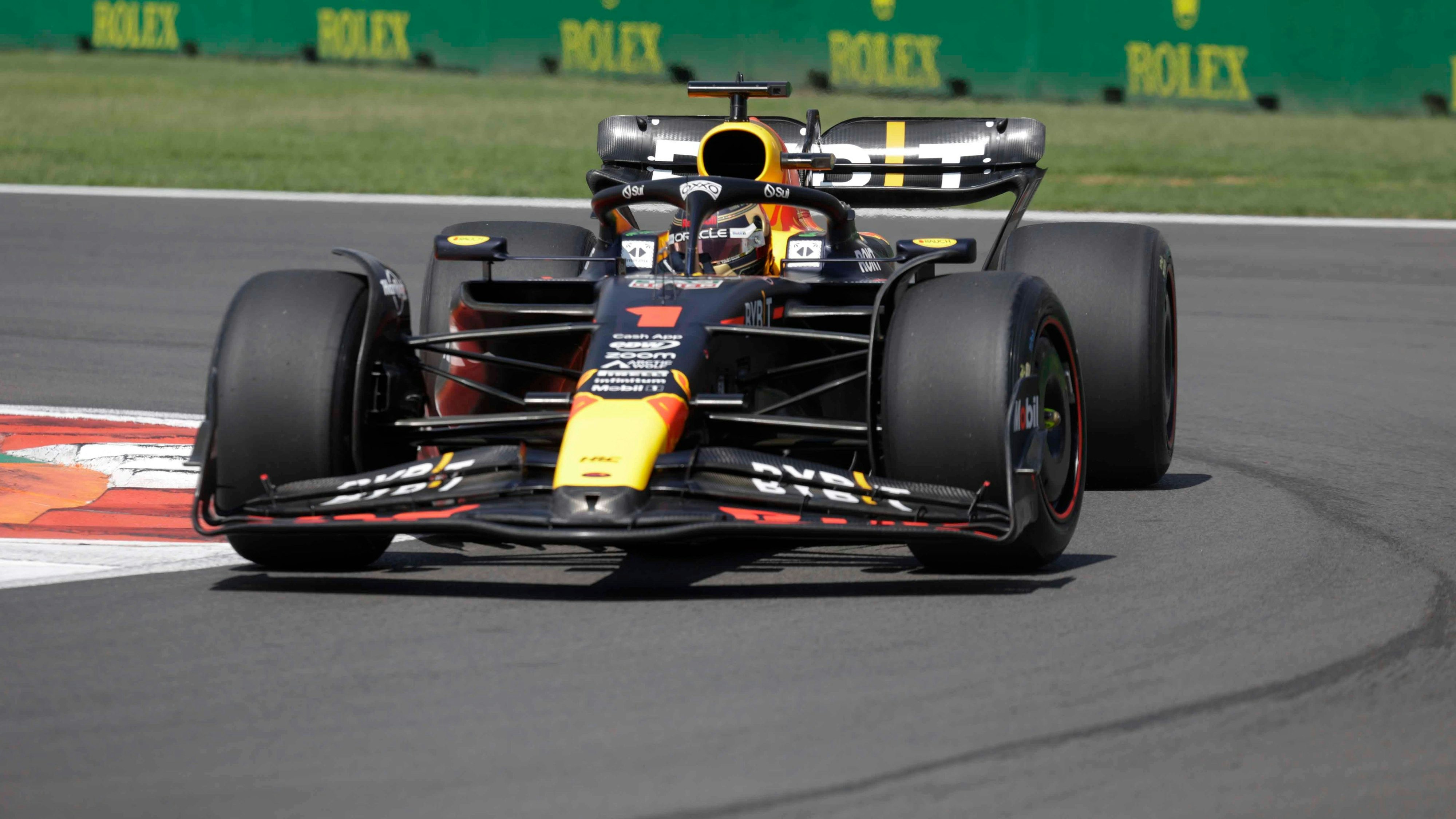 Max Verstappen in Mexiko City. 