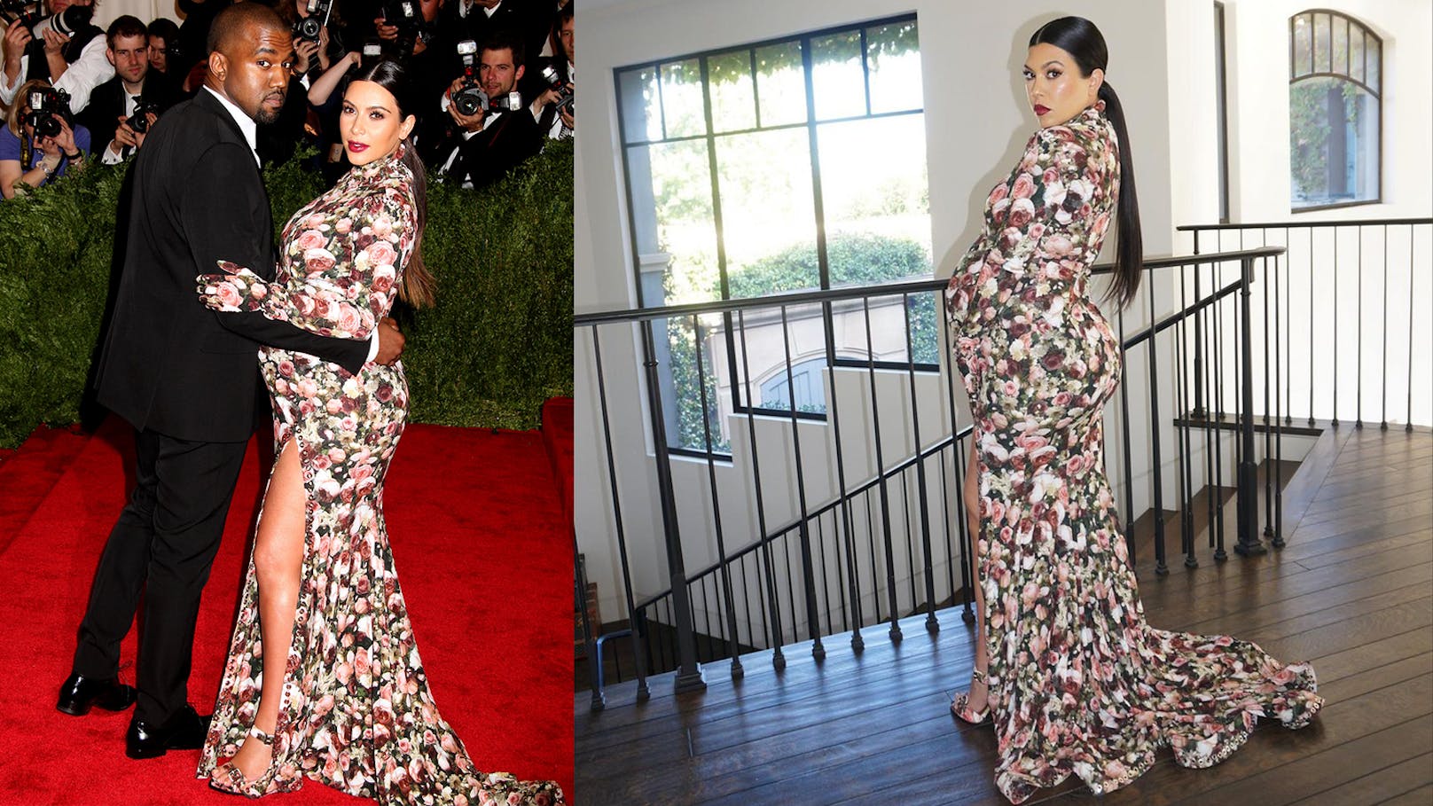 Kourtney Barker verkleidet sich als Kim Kardashian