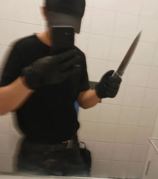 Der 14-Jährige postete dieses Foto nur rund 30 Minuten vor der Tat auf Instagram.