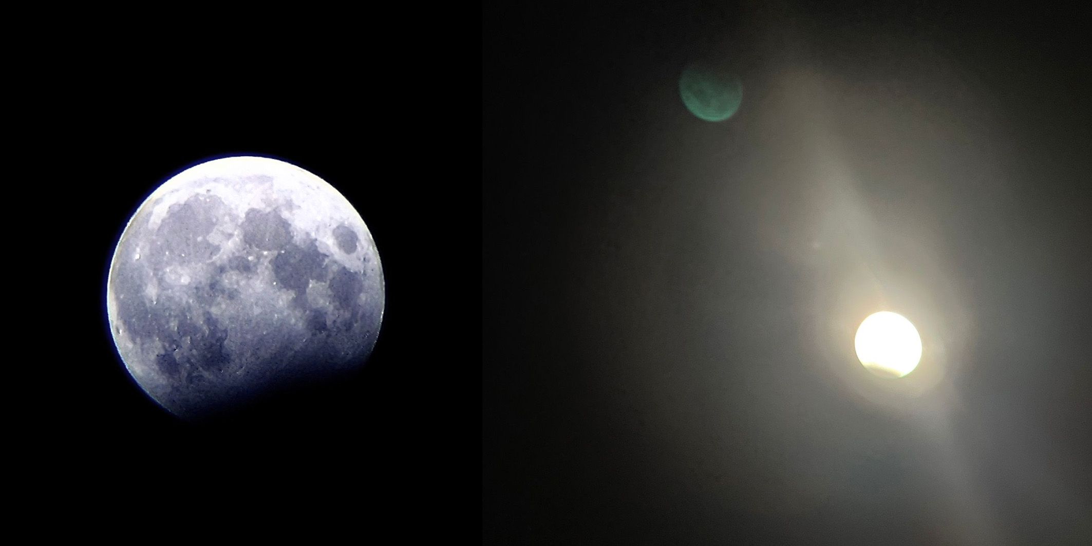 Ob am Wienerberg oder in der Steiermark. Die partielle Mondfinsternis begeisterte alle Österreicher.