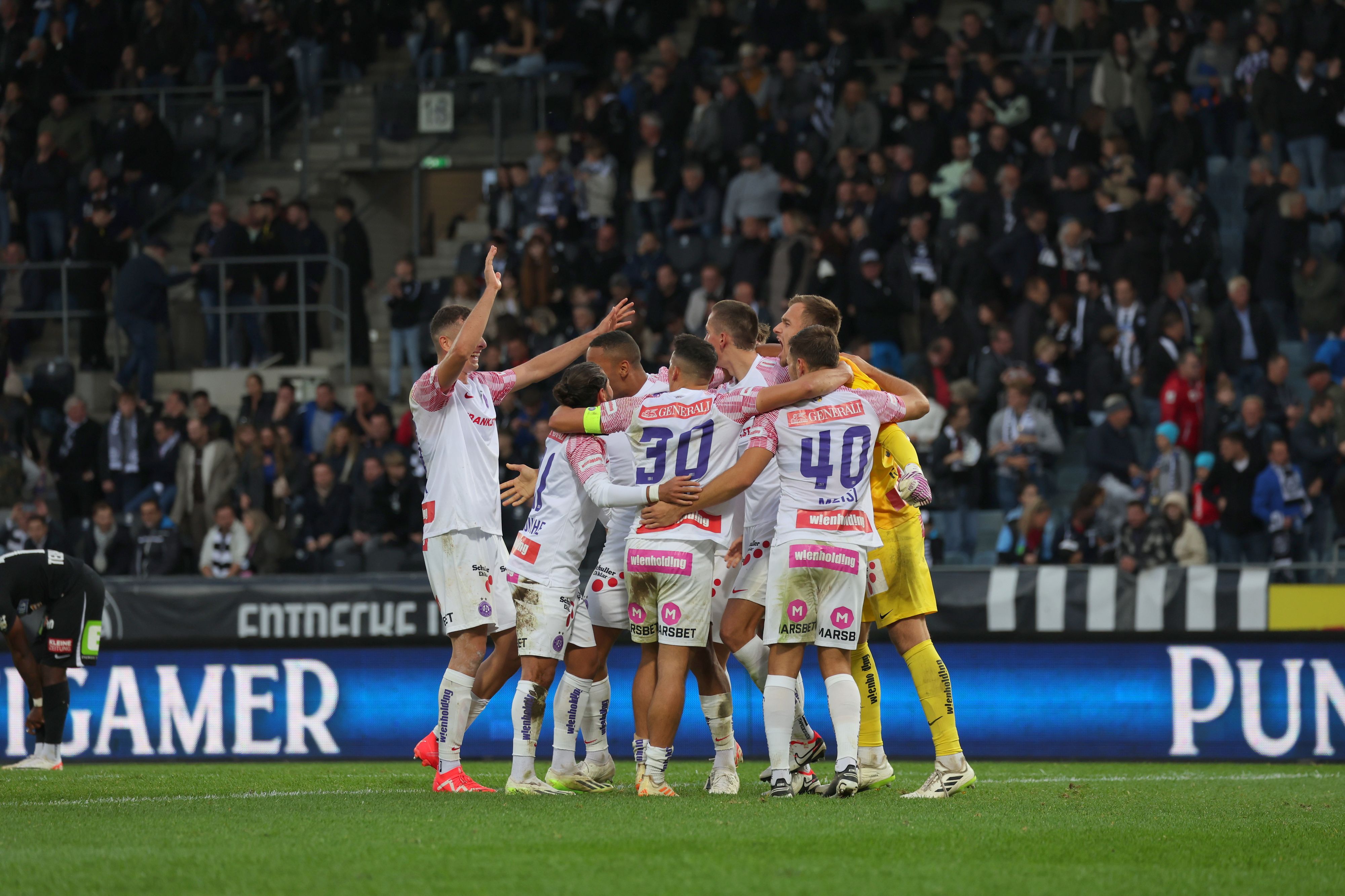 Die Austria schnuppert wieder an den Top sechs.