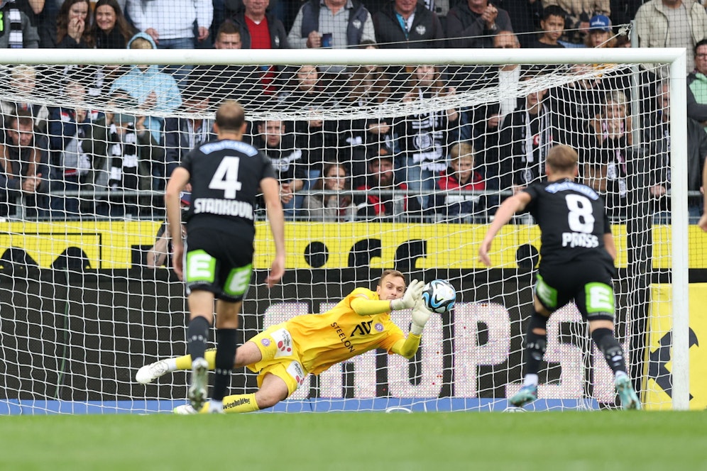 Christian Früchtl hielt gegen Sturm den Sieg fest.