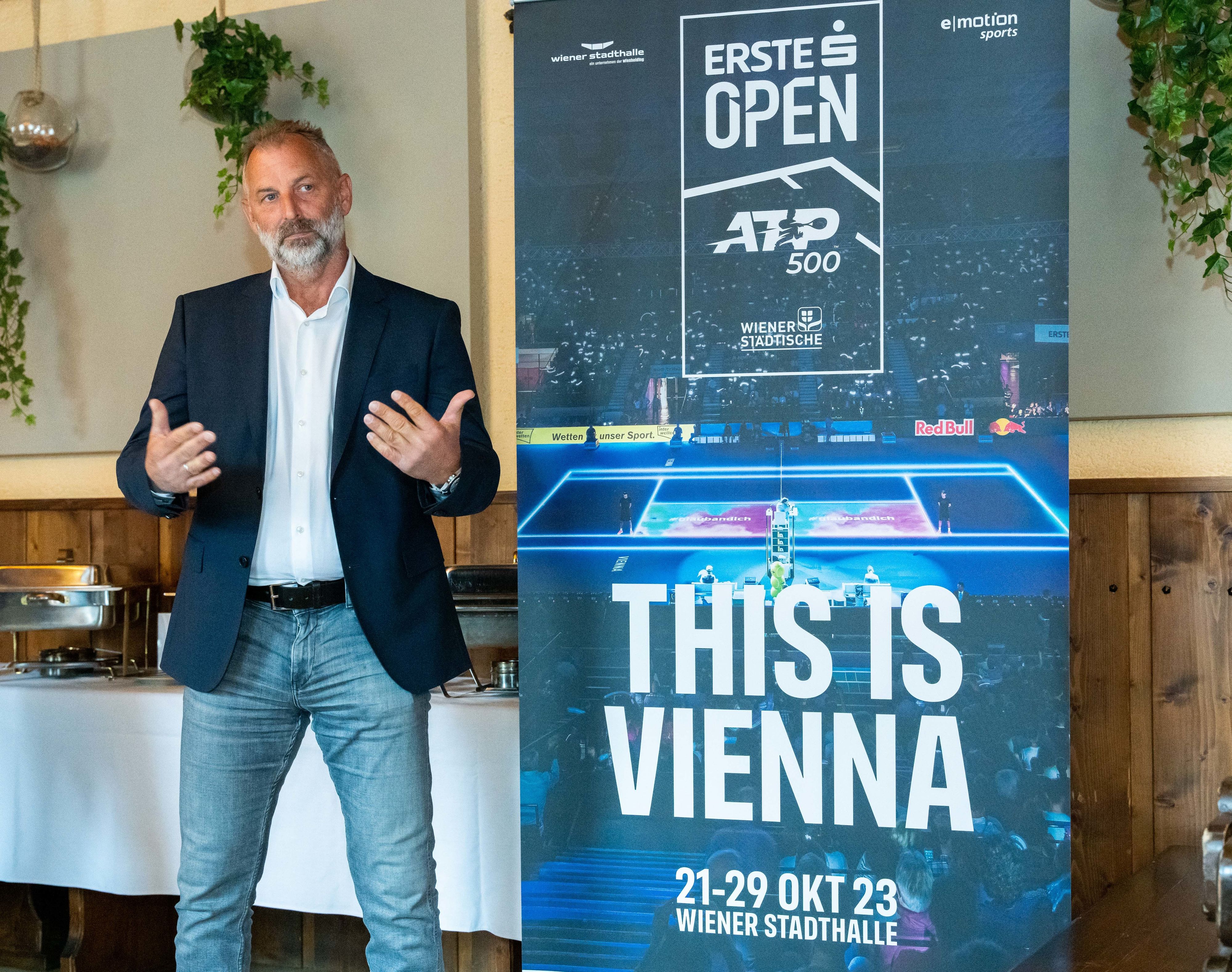 Thomas Muster wünscht sich modernere Locations.