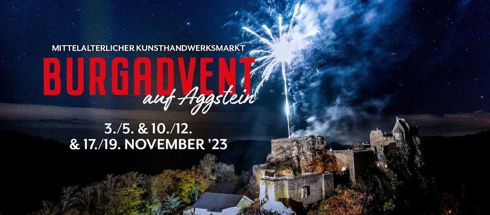 Die Vorbereitungen für den Advent auf der Burg laufen.