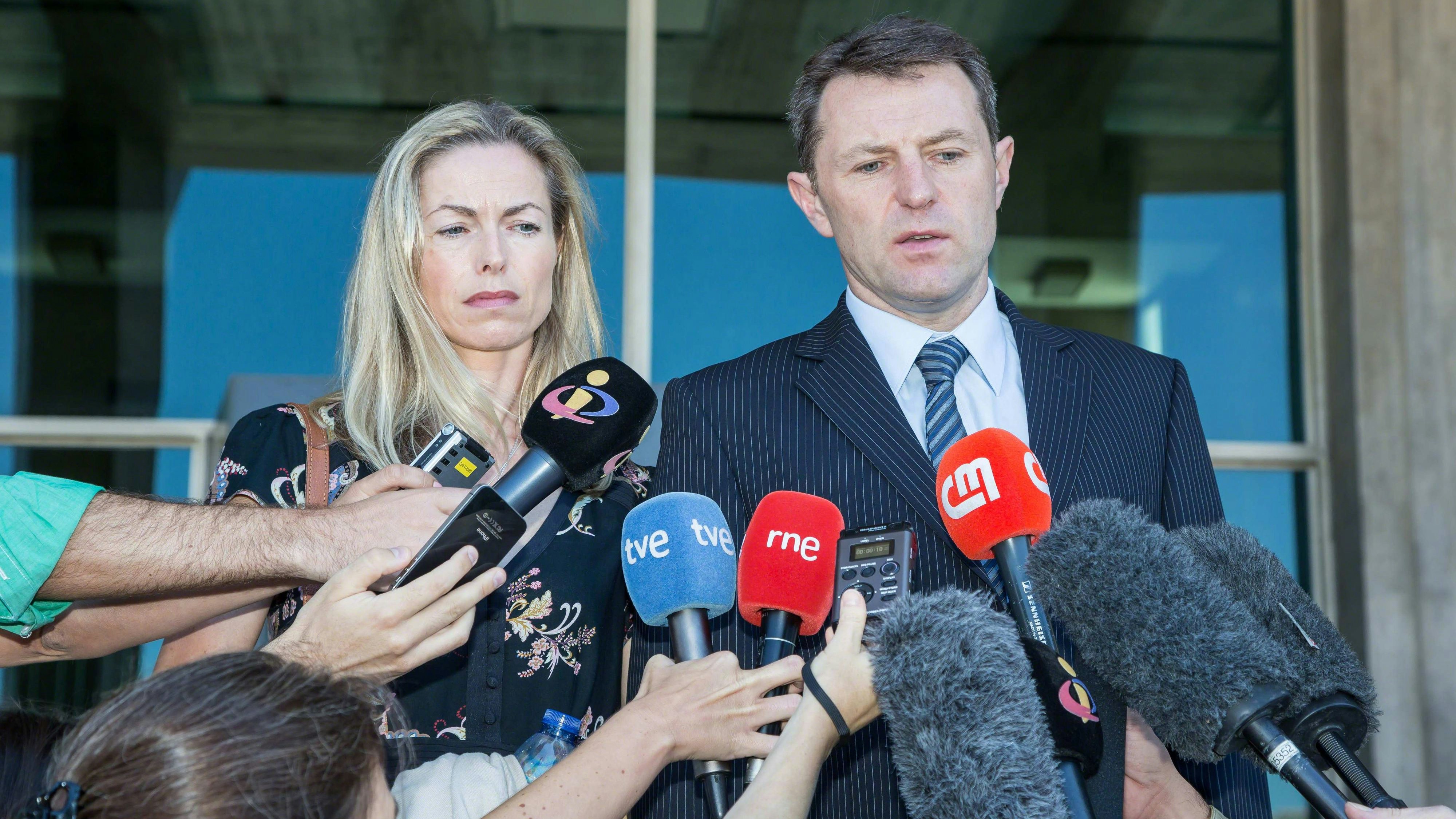 Die portugiesische Polizei hat im Fall Maddie zu Beginn auch die Eltern Kate and Gerry McCann verdächtigt.