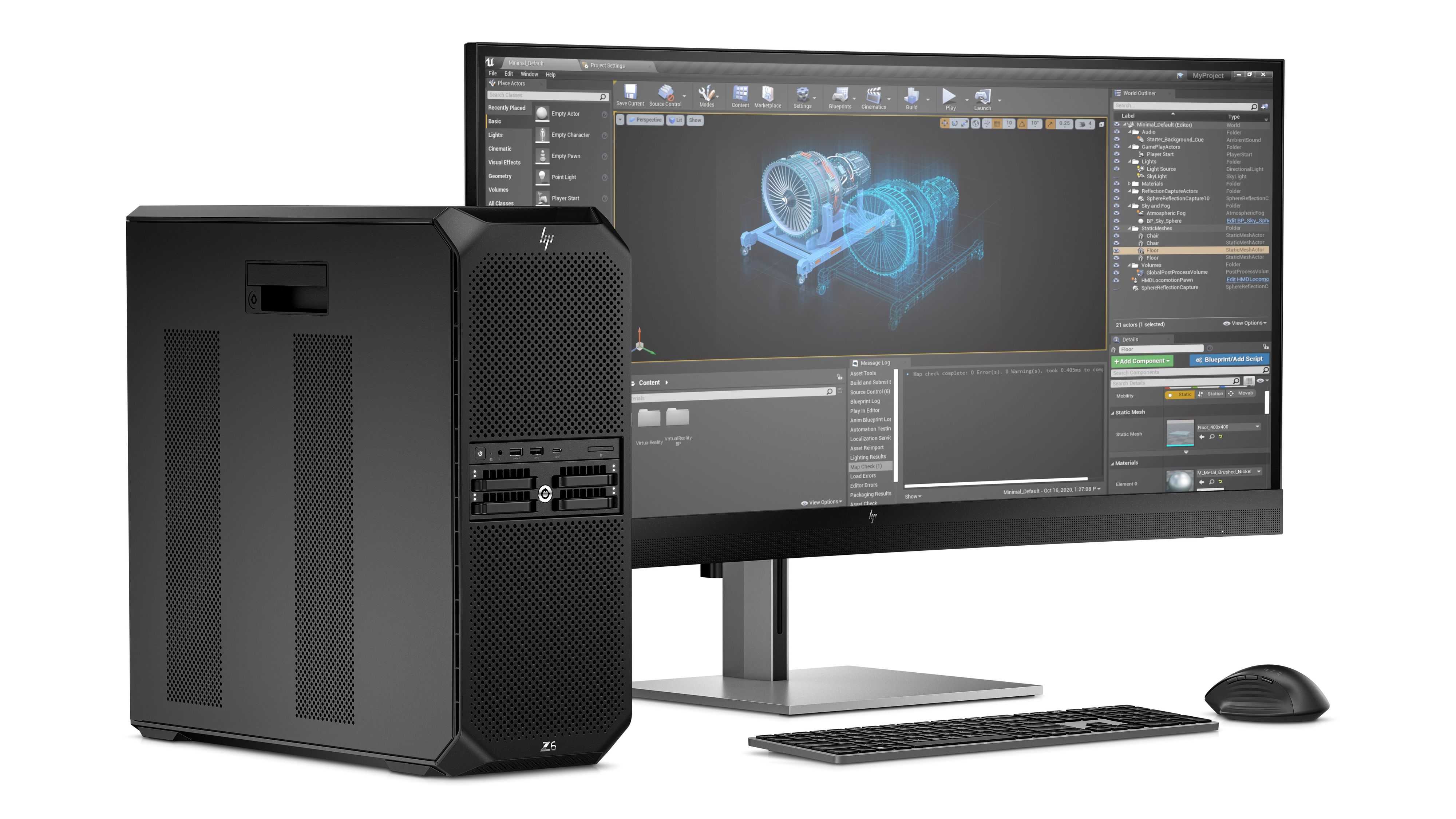 Die HP Z6 G5 A Workstation ist voraussichtlich ab Dezember erhältlich. 