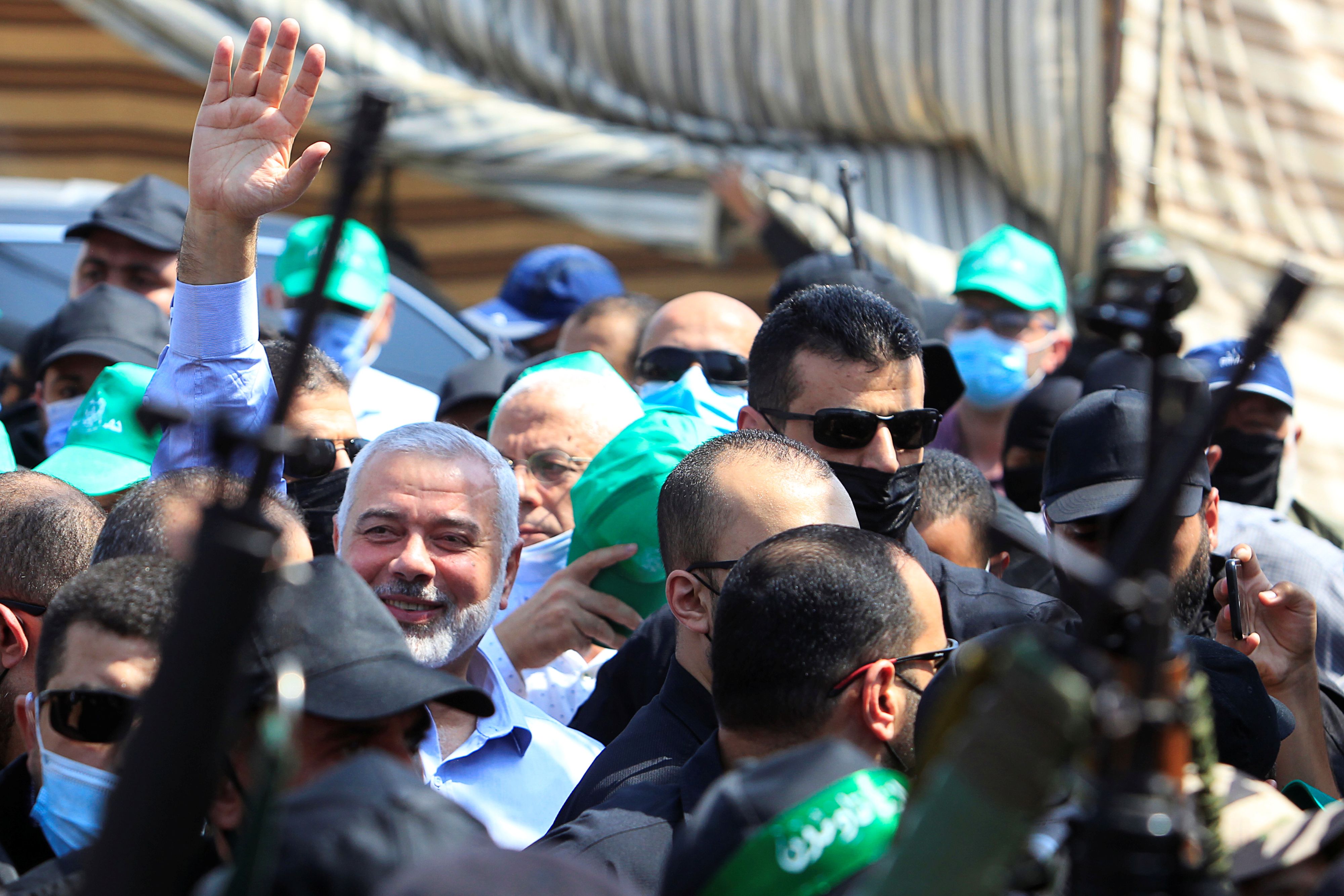 Hamas-Anführer Ismail Haniyeh lebt in einem gigantischen Luxus-Anwesen im Exil.