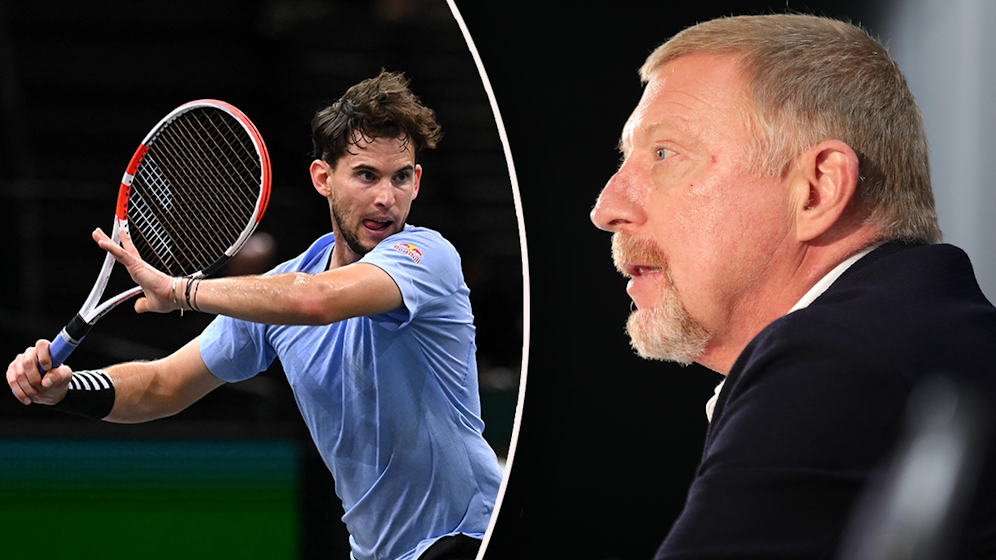 Dominic Thiem bekommt es jetzt mit dem Schützling von Boris Becker zu tun.