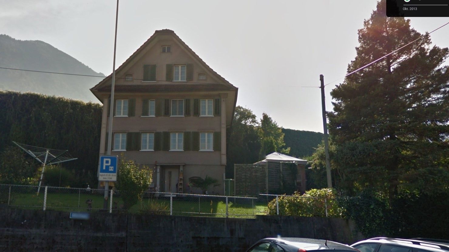 Das Haus, das in Buochs zu vermieten ist, gehört der Katholischen Kirche.