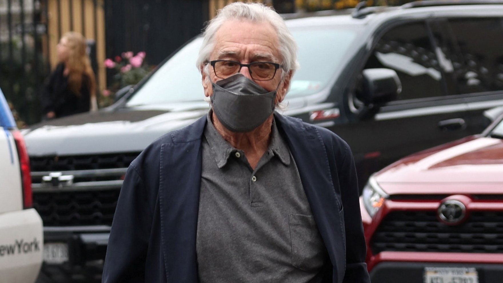 Schauspieler Robert De Niro bei seiner Ankunft beim United States Court in Manhattan am 30. Oktober.