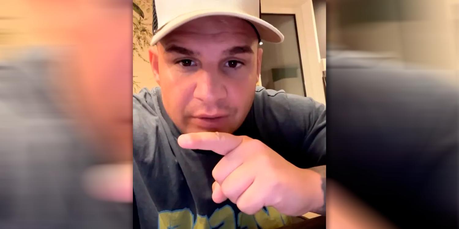 Pietro ist aufgebracht.