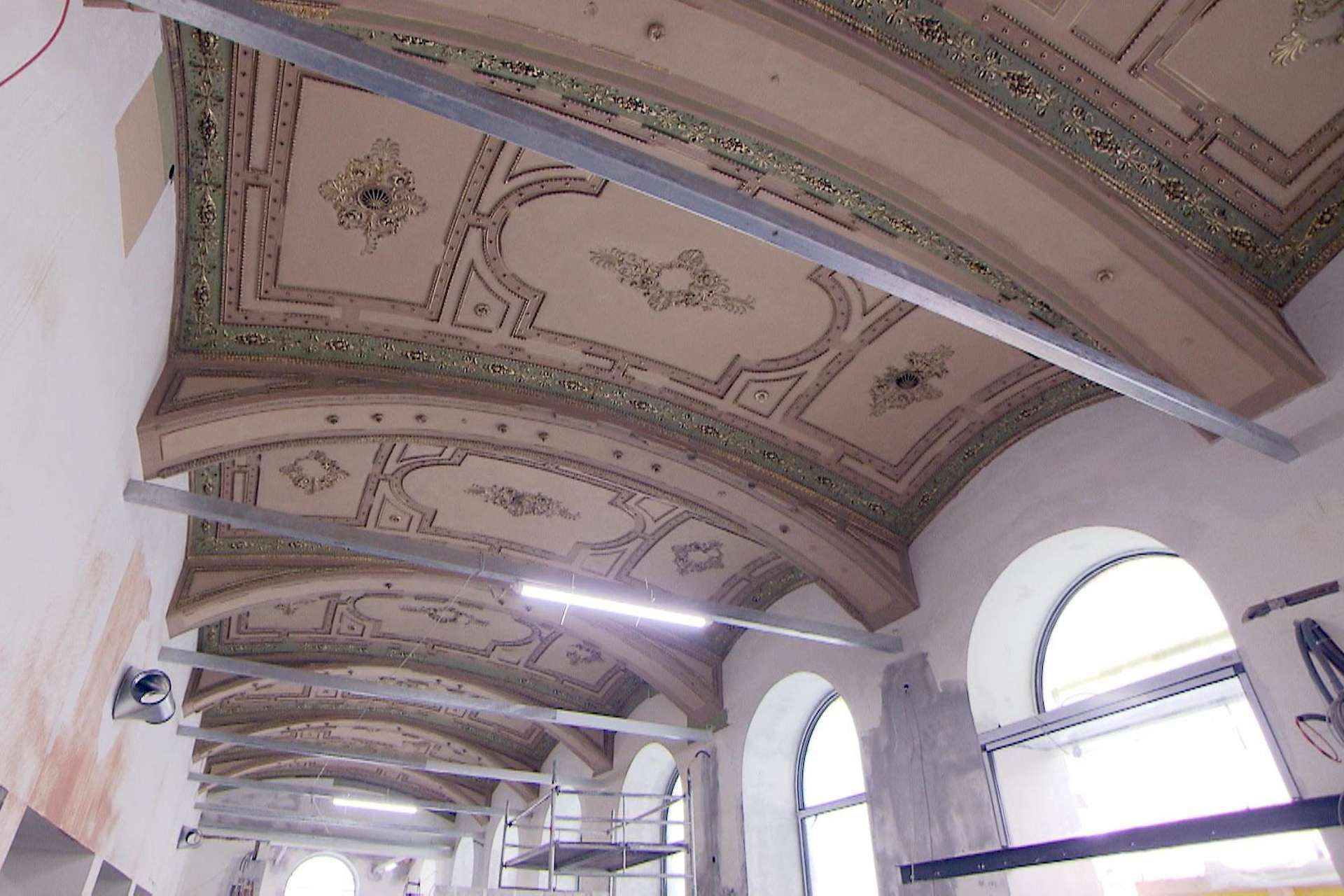 Im Wiener Ringstraßenpalais Ephrussi eröffnet Ende des Jahres eine neue FIliale der Kette Billa. Bei den Arbeiten wurde etwas Besonderes entdeckt.