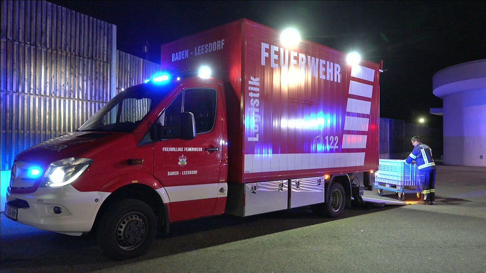 Die Feuerwehr stand im Einsatz ...