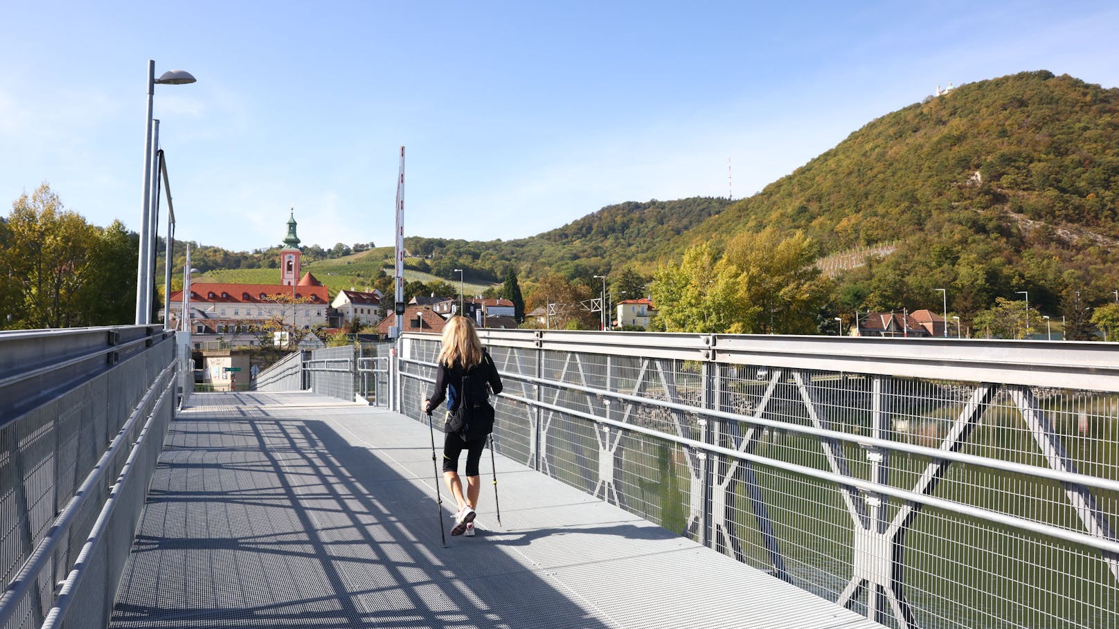 Die Stadt Wien will die Brücke abbauen, Bezirk und Anrainer kämpfen um ihren Erhalt.