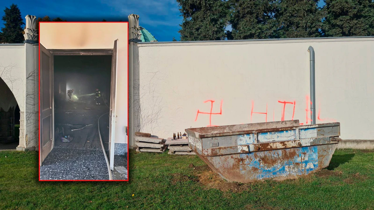 Heute.at - Antisemitischer Brandanschlag am Wiener Zentralfriedhof