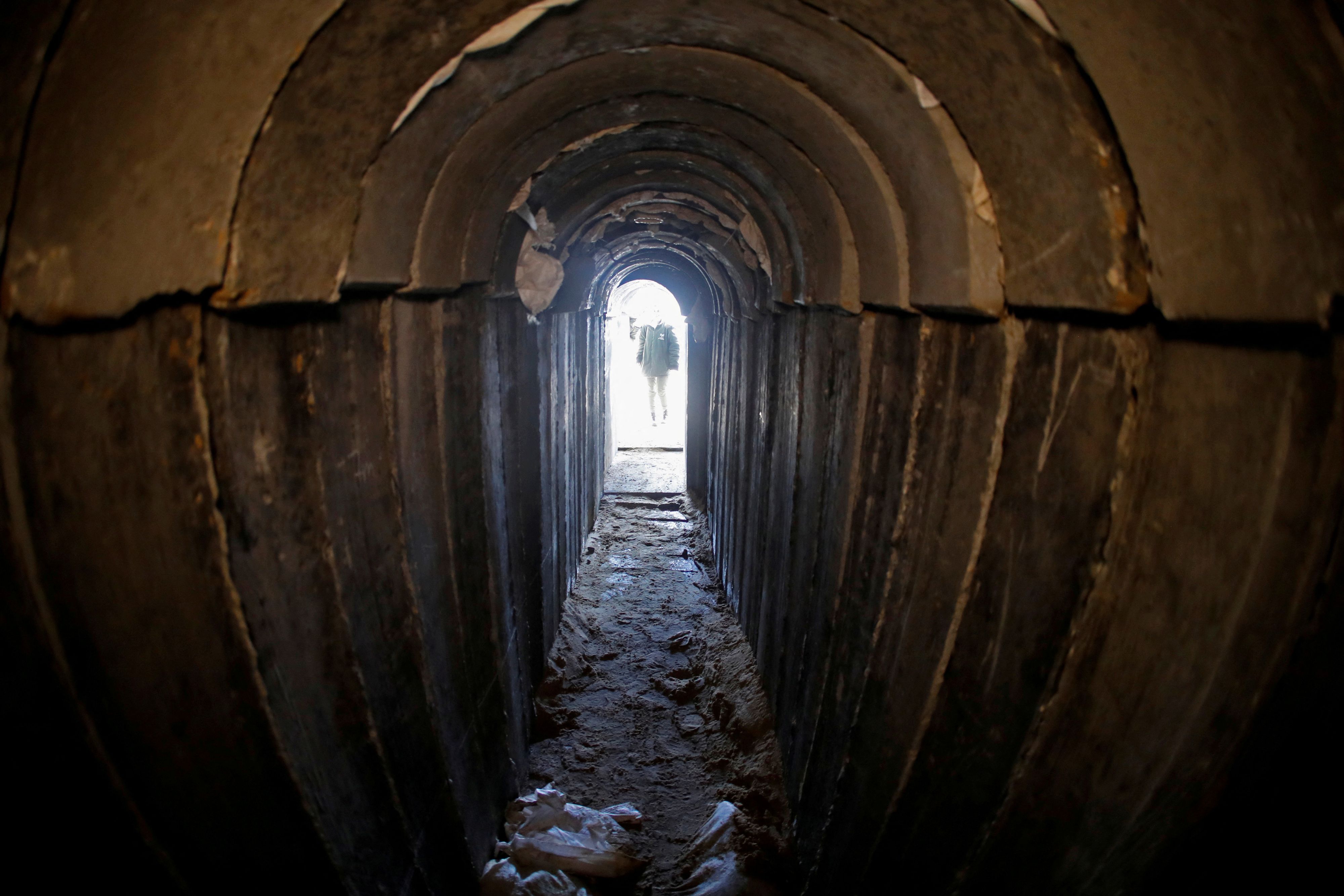 Unter dem Gazastreifen ziehen sich mehrere Hundert Kilometer Tunnels.