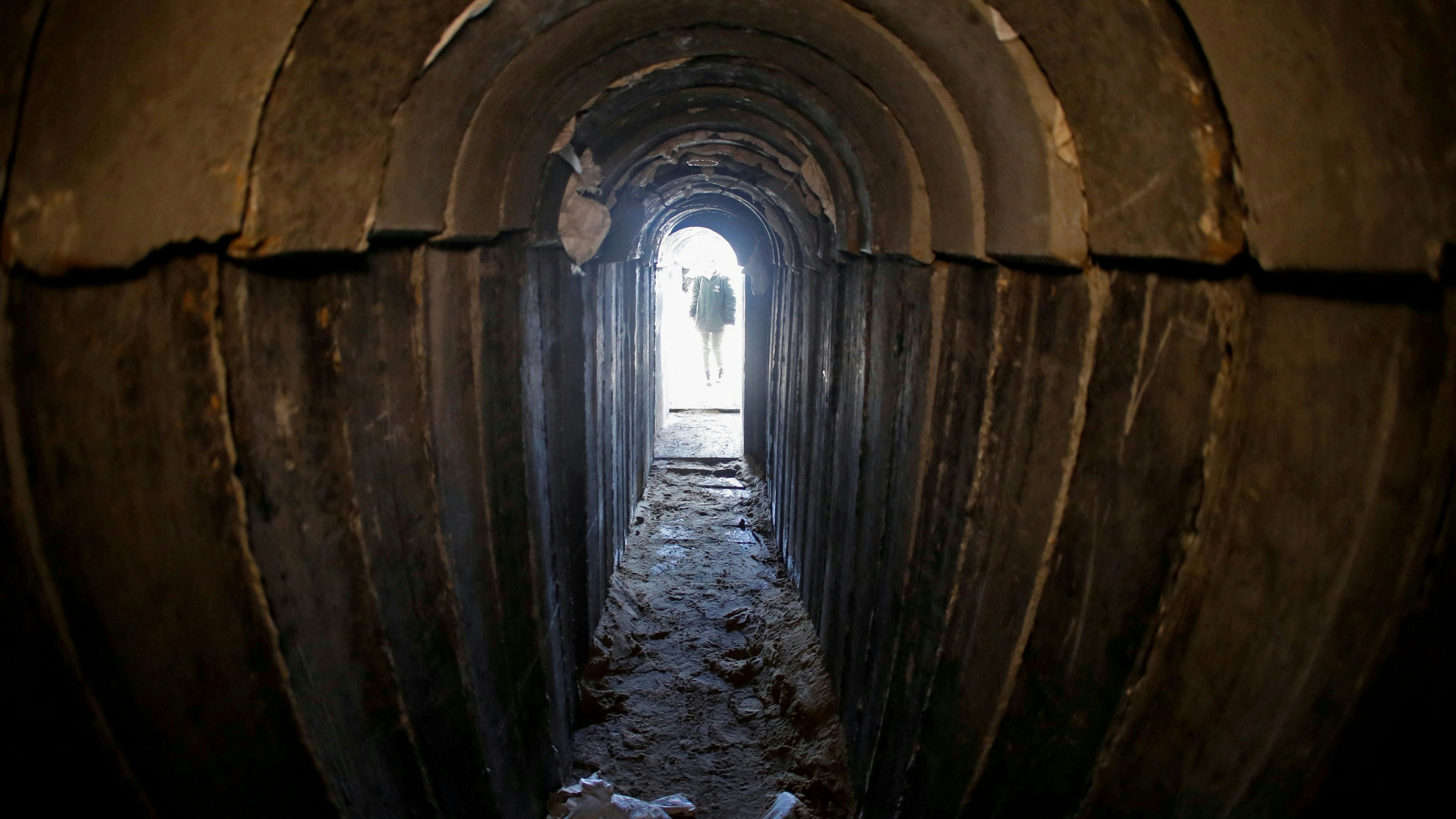 Unter dem Gazastreifen ziehen sich mehrere Hundert Kilometer Tunnels.