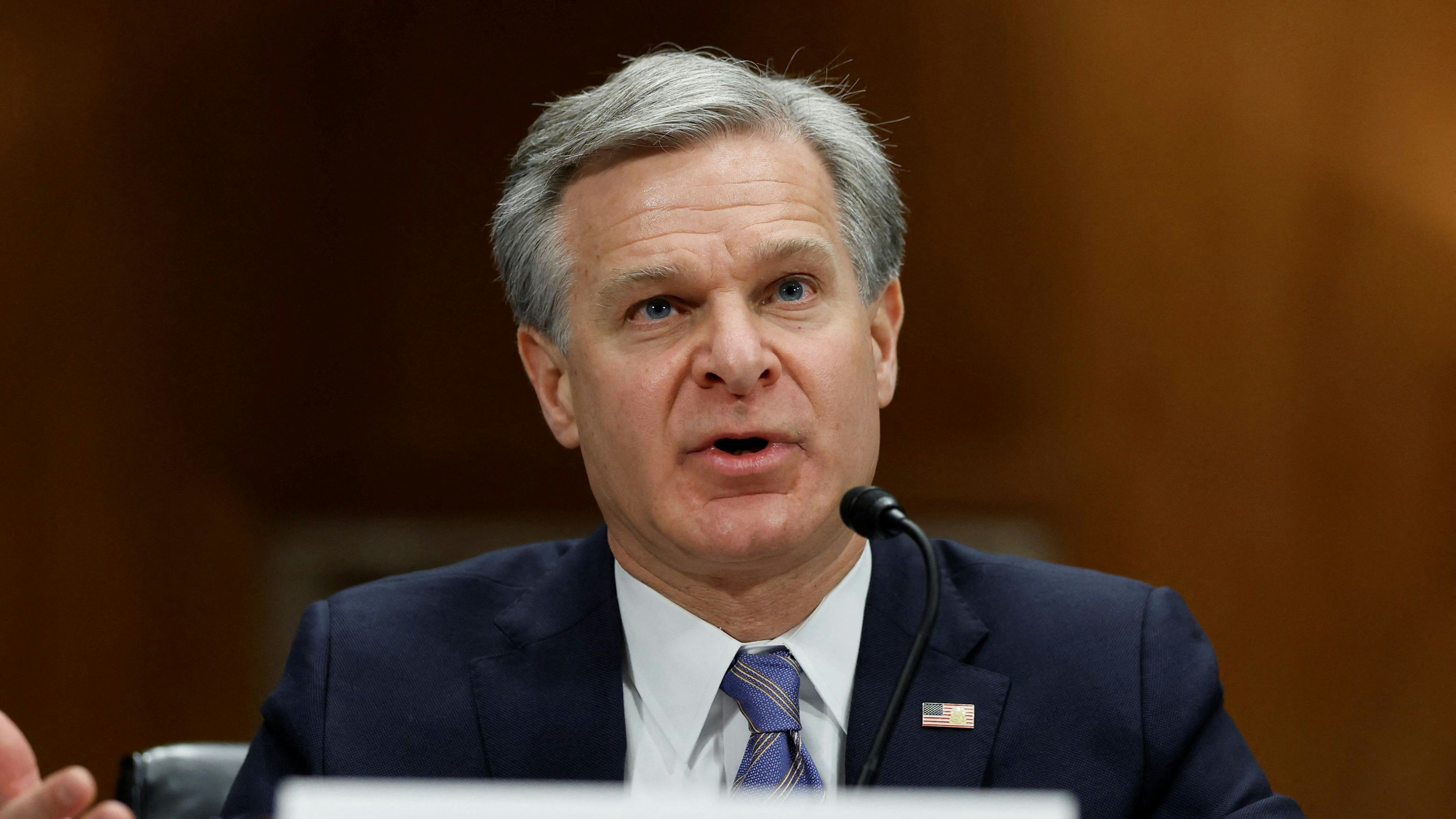 Der FBI-Direktor sieht die Terrorgefahr in den USA als erhöht.