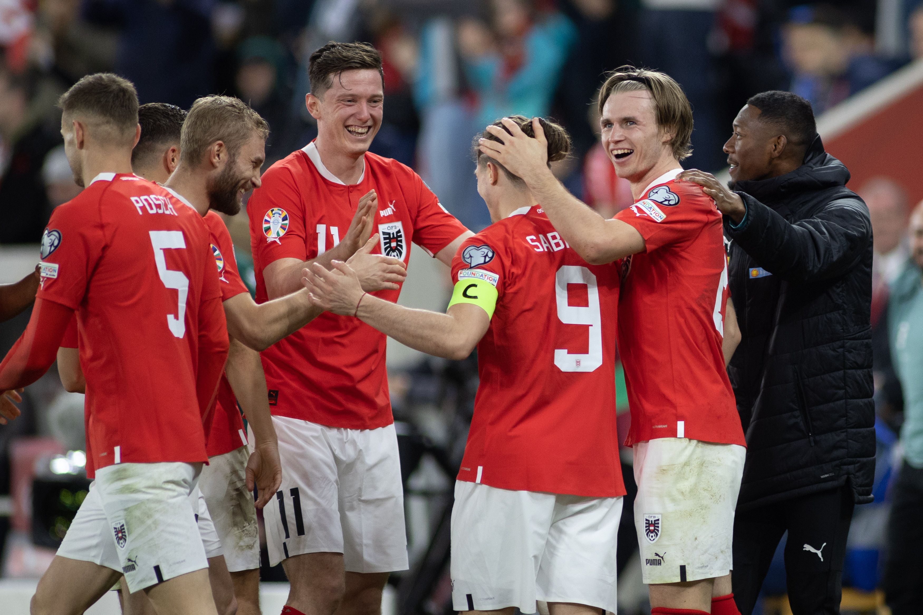 Patrick Wimmer im Spiel gegen Italien