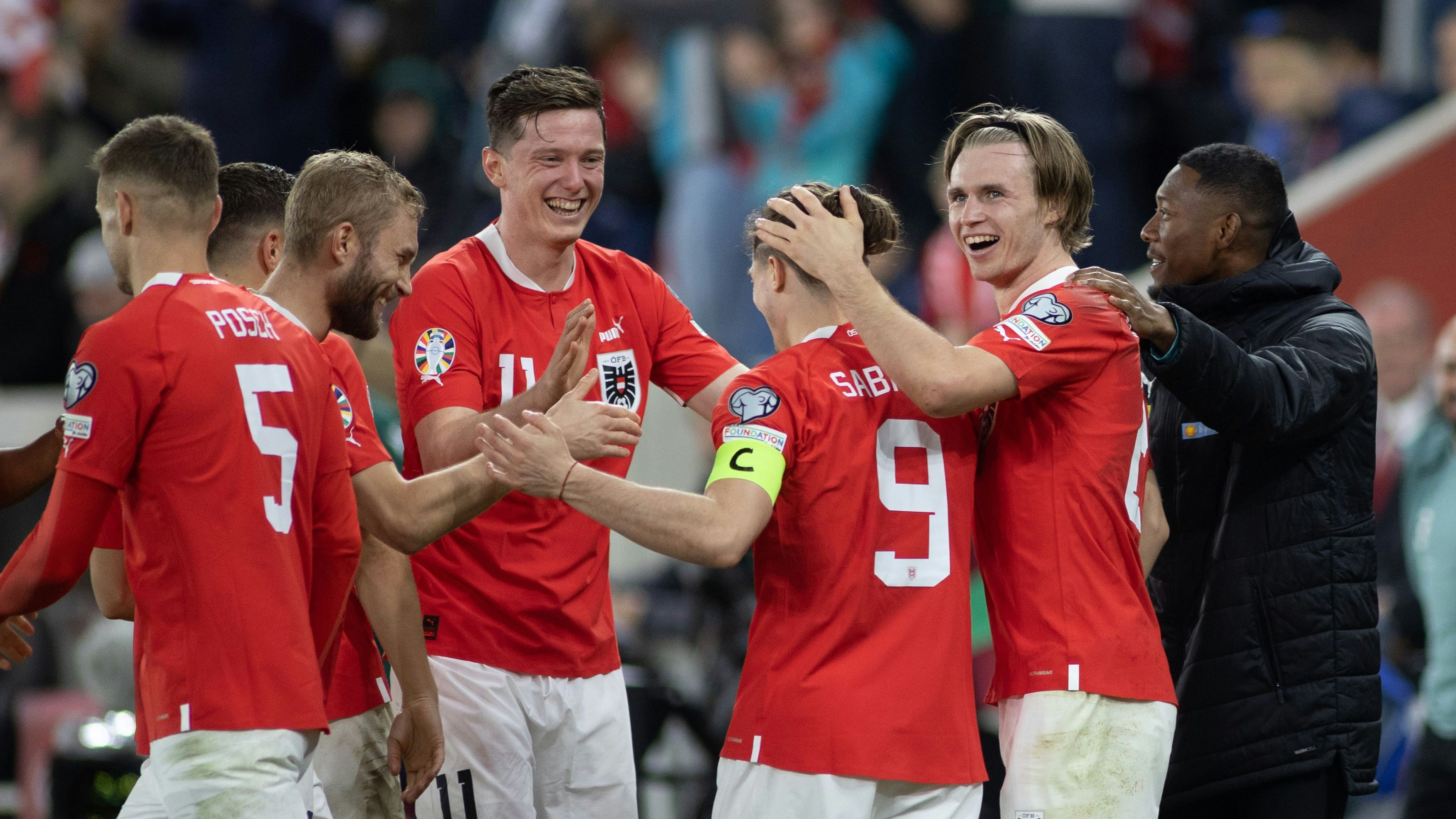 Patrick Wimmer im Spiel gegen Italien