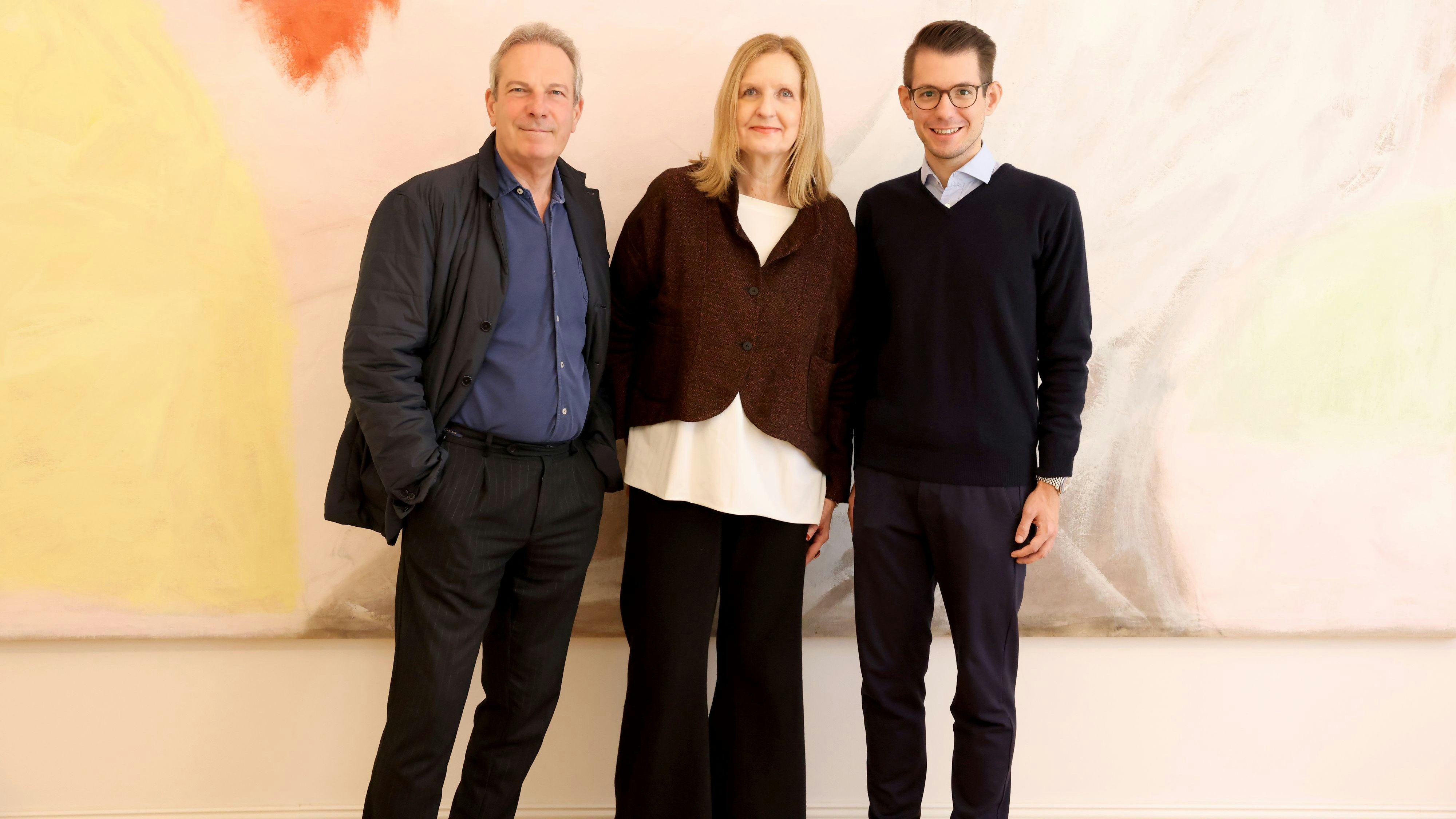 "Heute"-Geschäftsführer Wolfgang Jansky mit Angela Sellner und Clemens Oistric