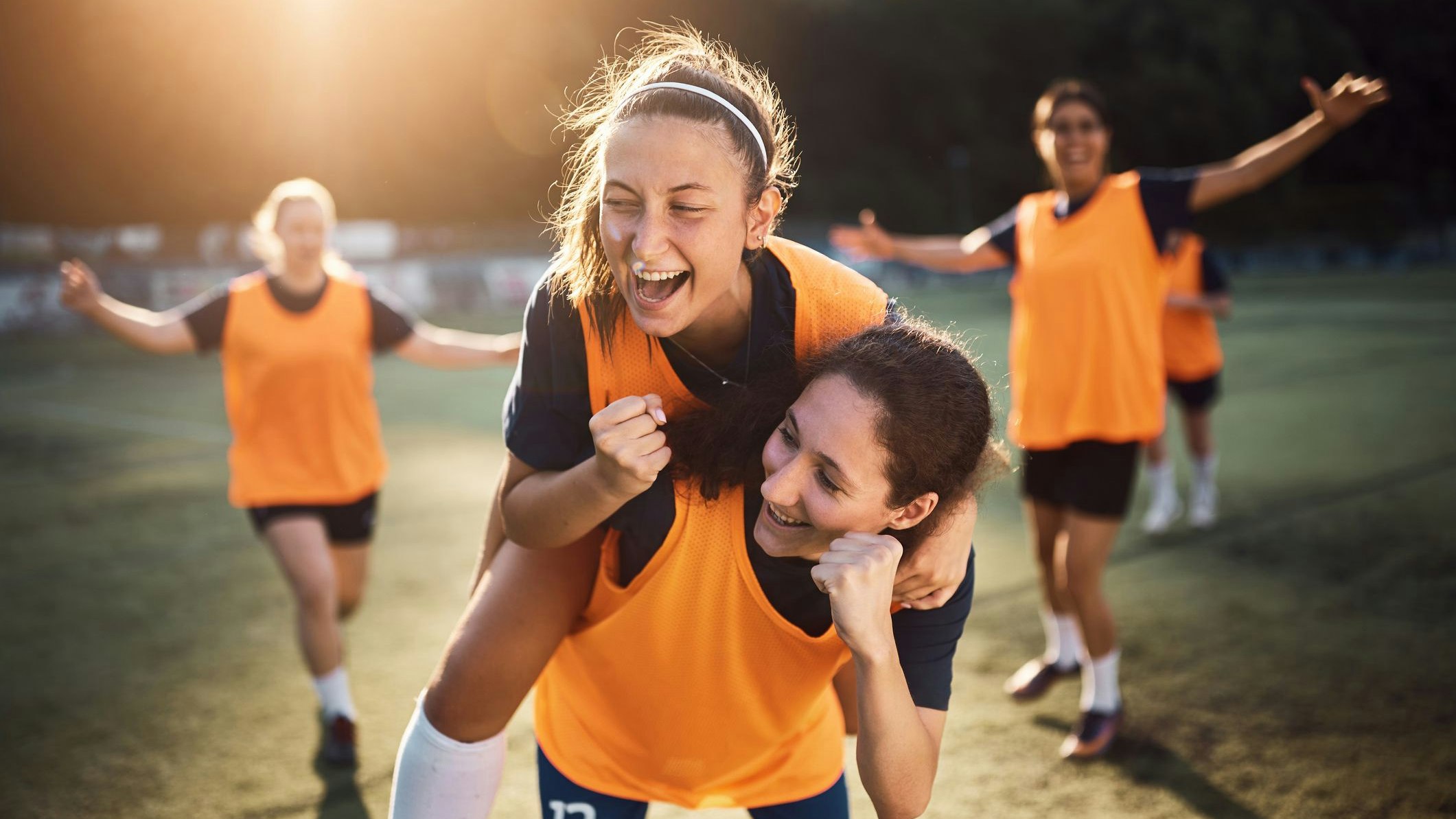 Sport schüttet allerlei Glückshormone aus.