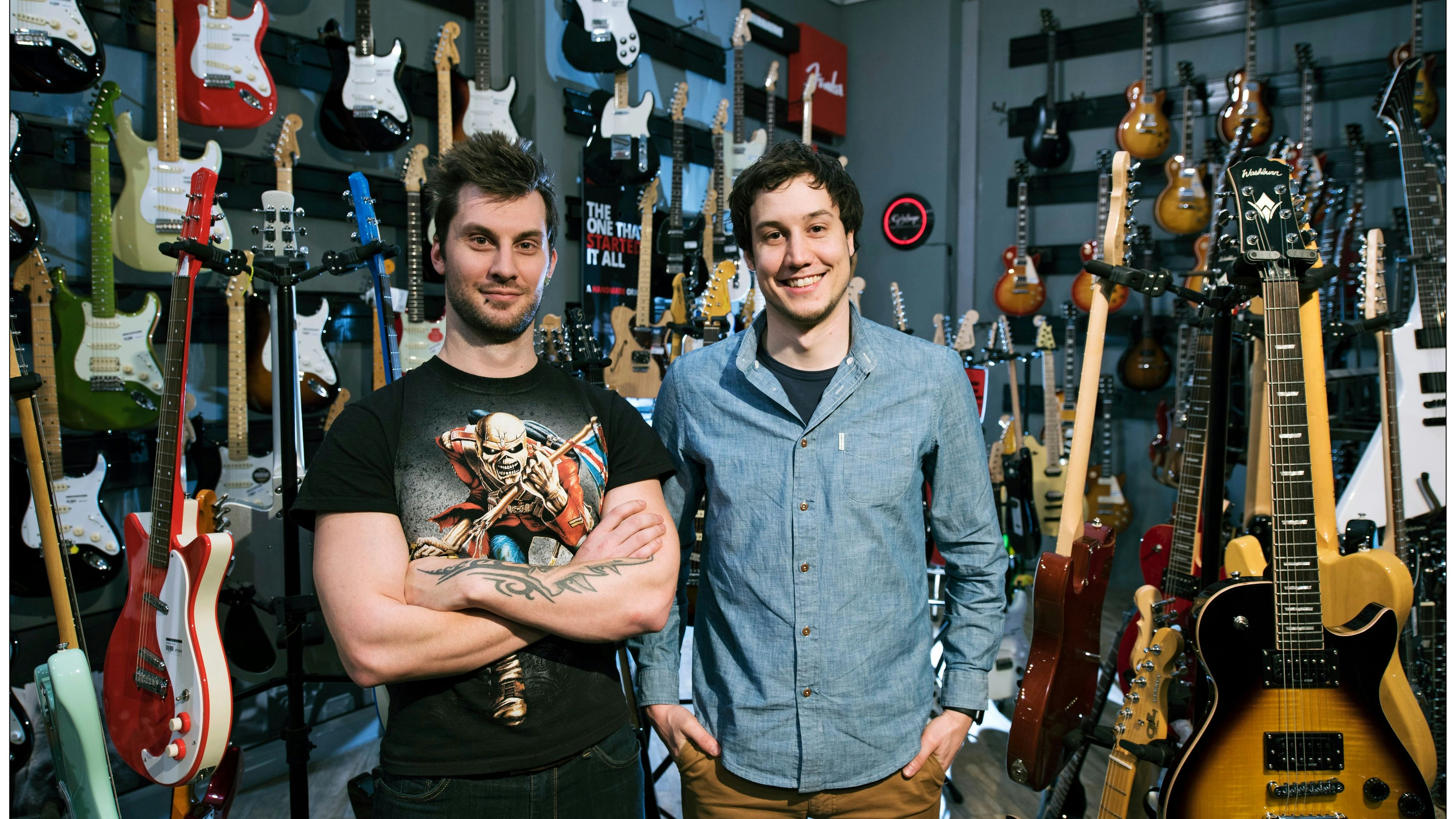 Florian Lettner (li.) und Wolfgang Damm, Gründer und Geschäftsführer von Fretello