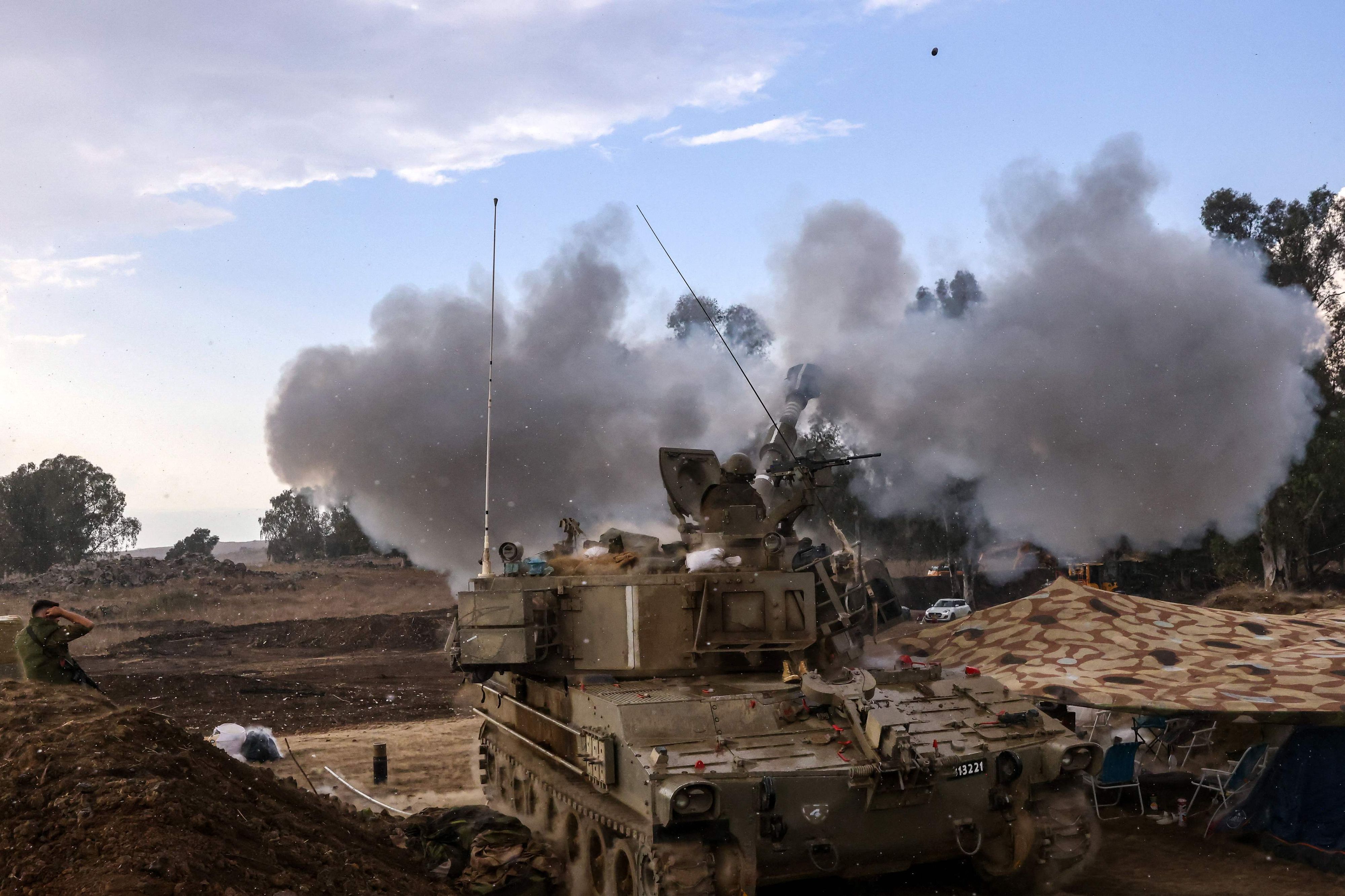 Auch an der Grenze zwischen dem Libanon und Israel ist es am Donnerstag erneut zu Gefechten gekommen.