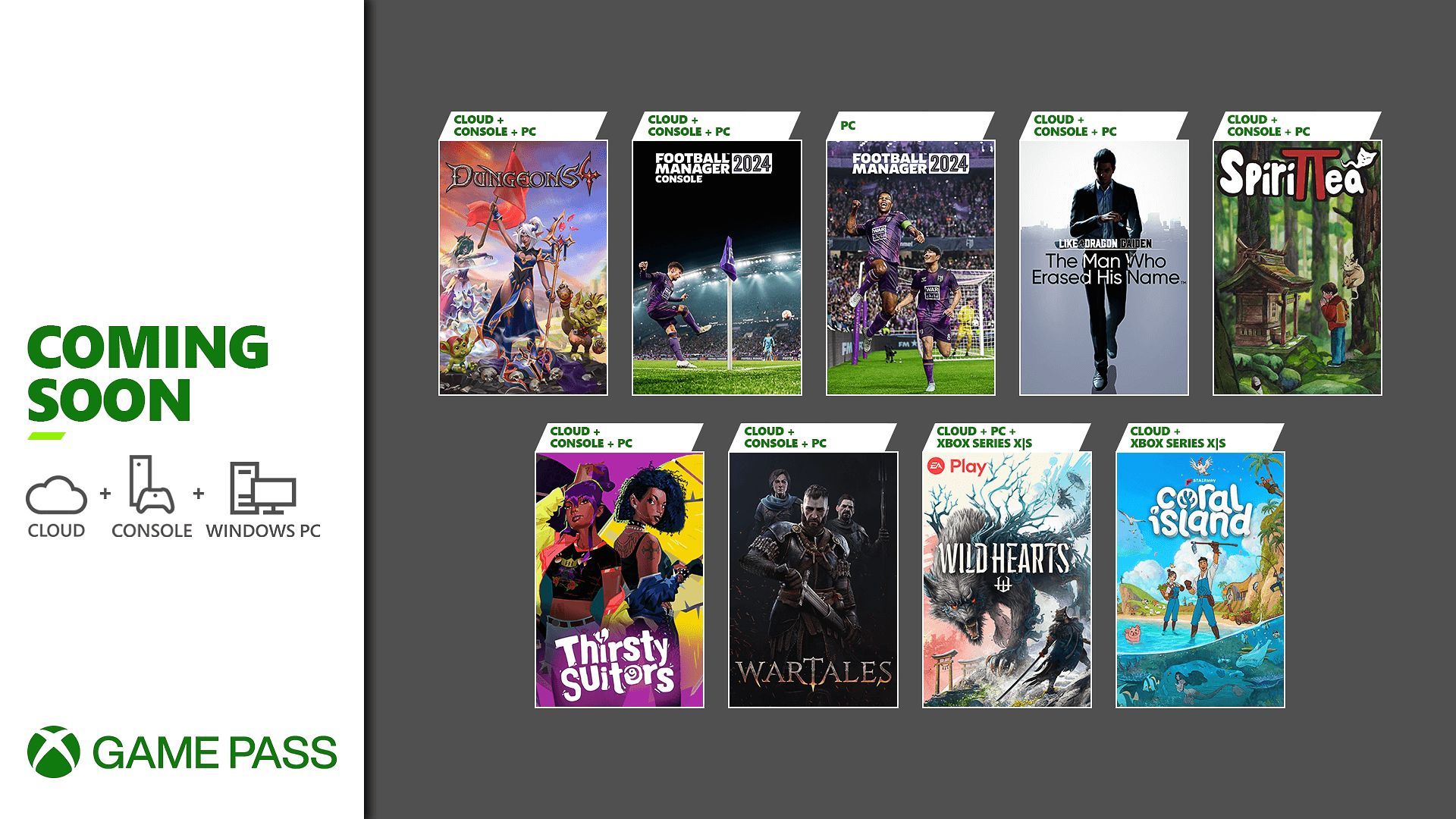 Xbox Game Pass: Highlights im November.