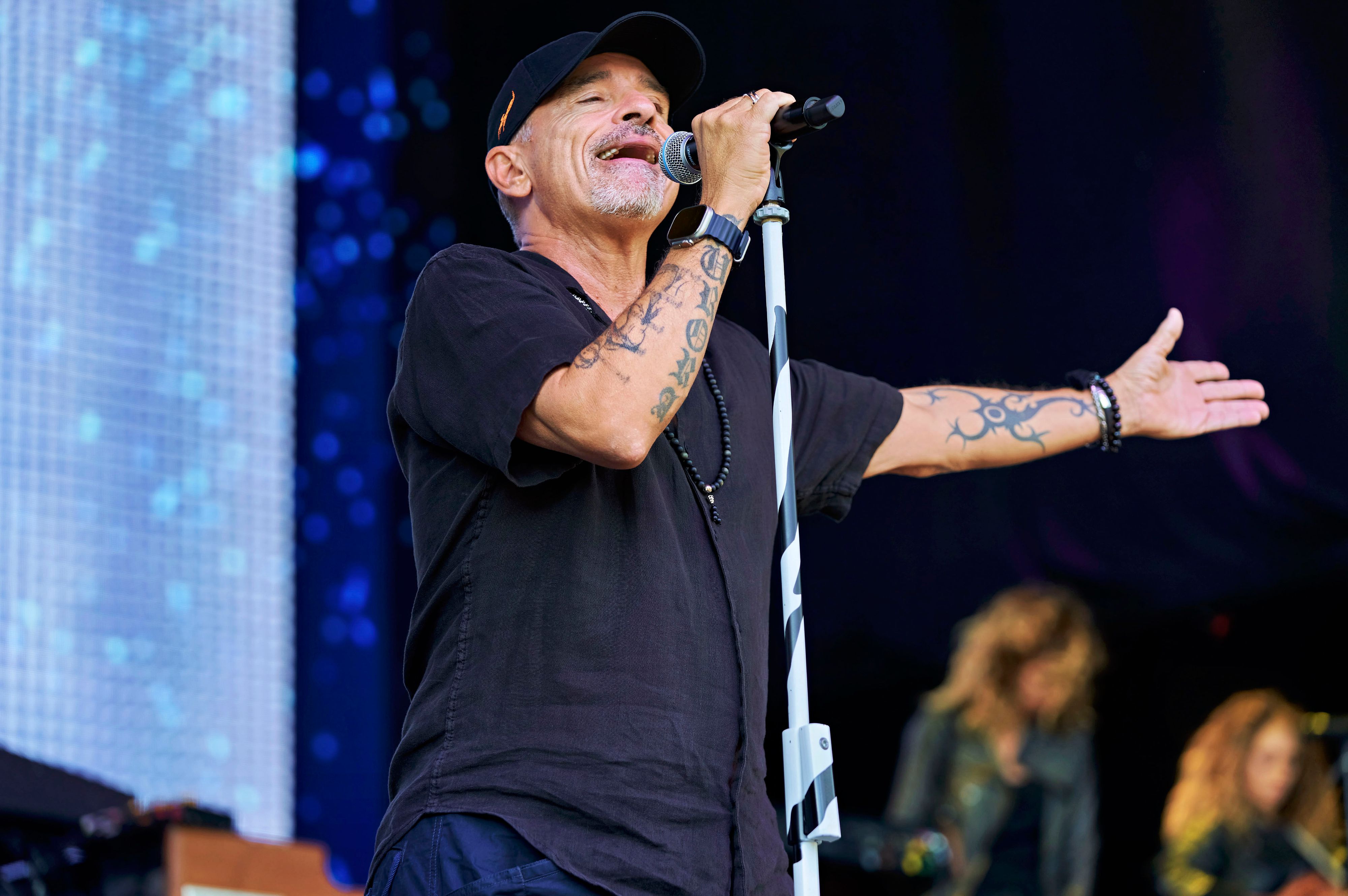 Eros Ramazotti bei einem Auftritt im Rahmen seiner 