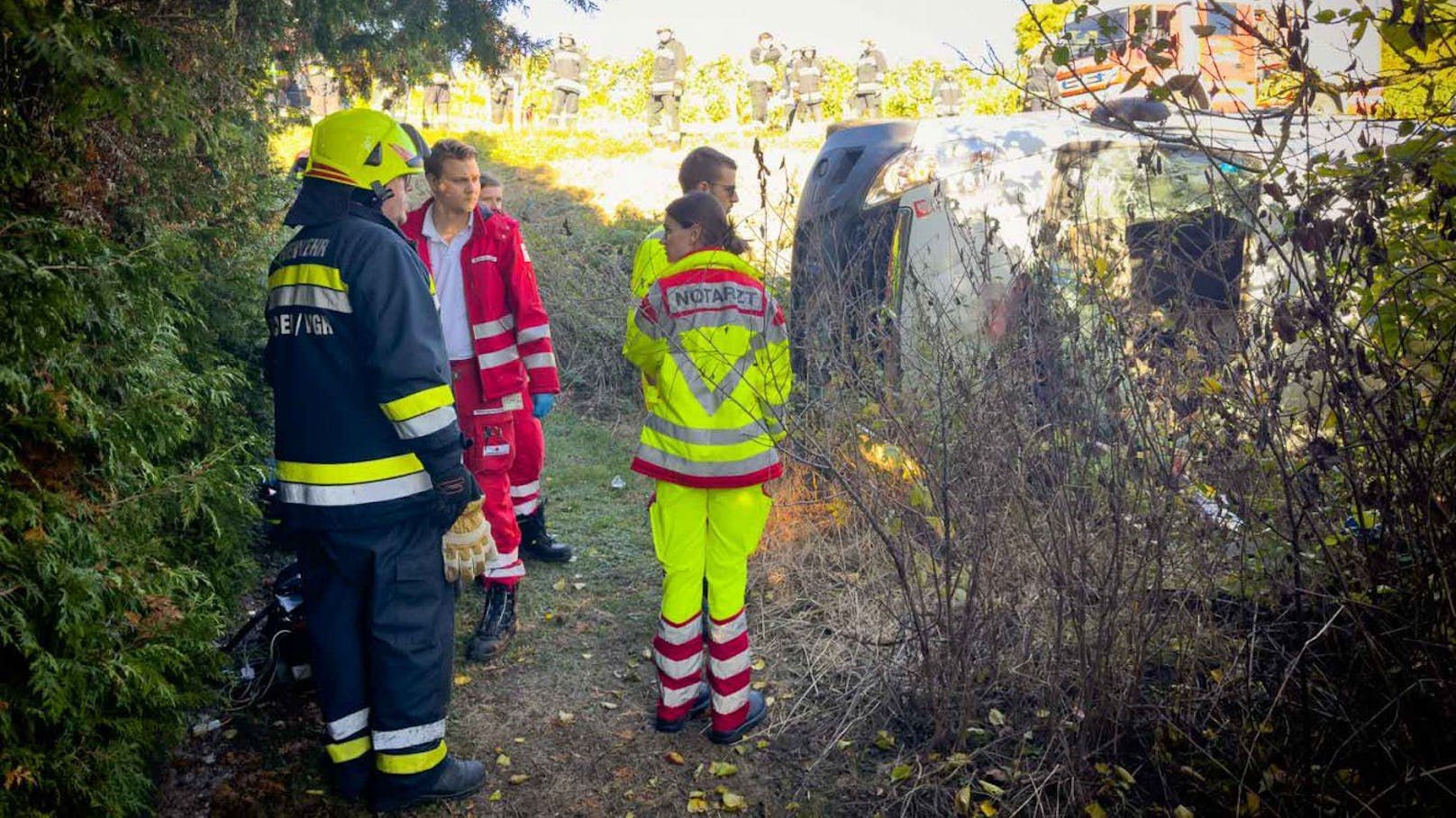 Der Notarzt konnte nur noch den Tod des Lenkers feststellen.