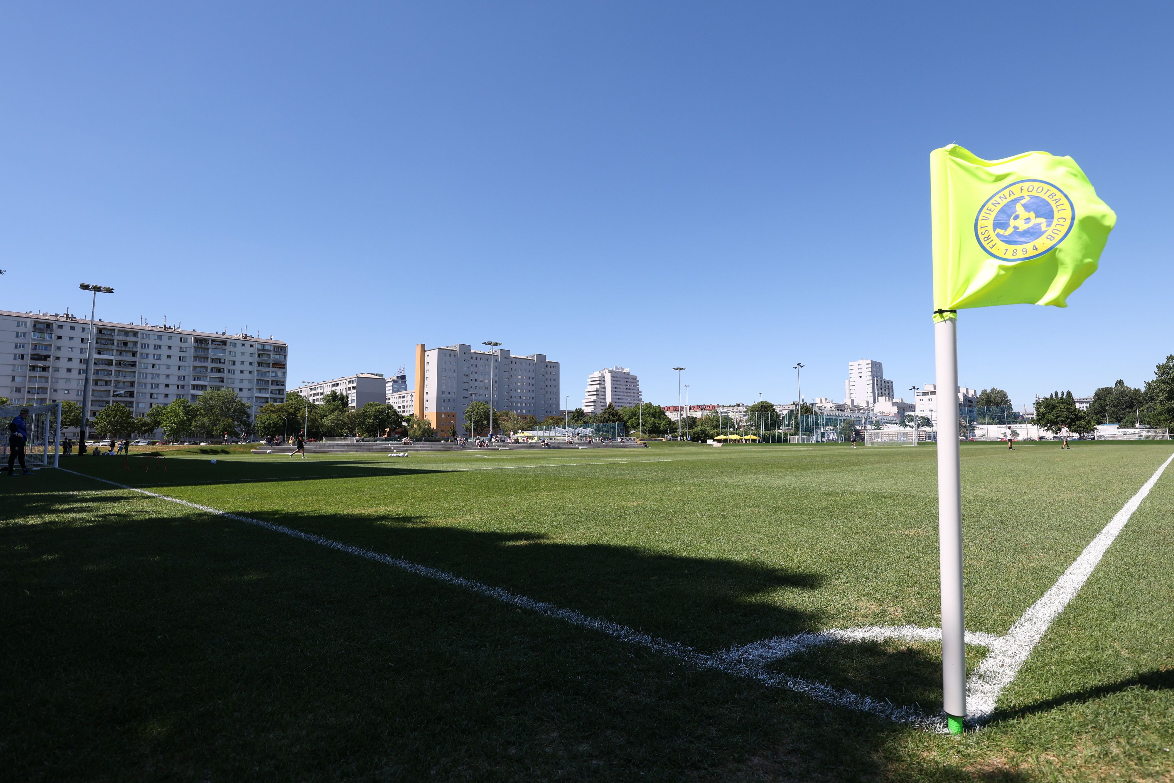 Der First Vienna Football Campus.