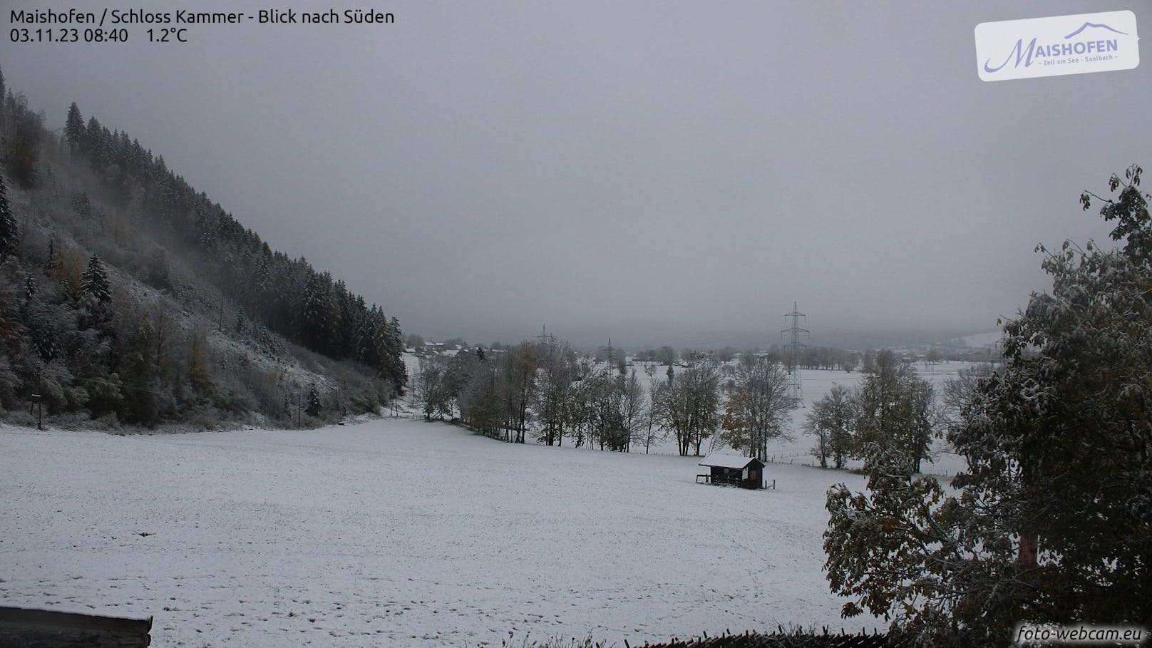 Im Bild <strong>Maishofen</strong> bei Zell am See im Salzburger Land, 768 m.