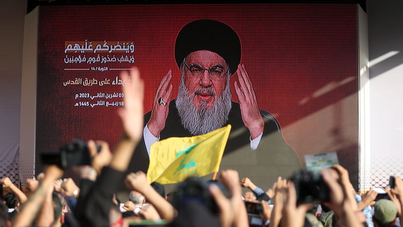 "Weise, mutig" – Hisbollah-Chef lobt die Hamas-Attacke