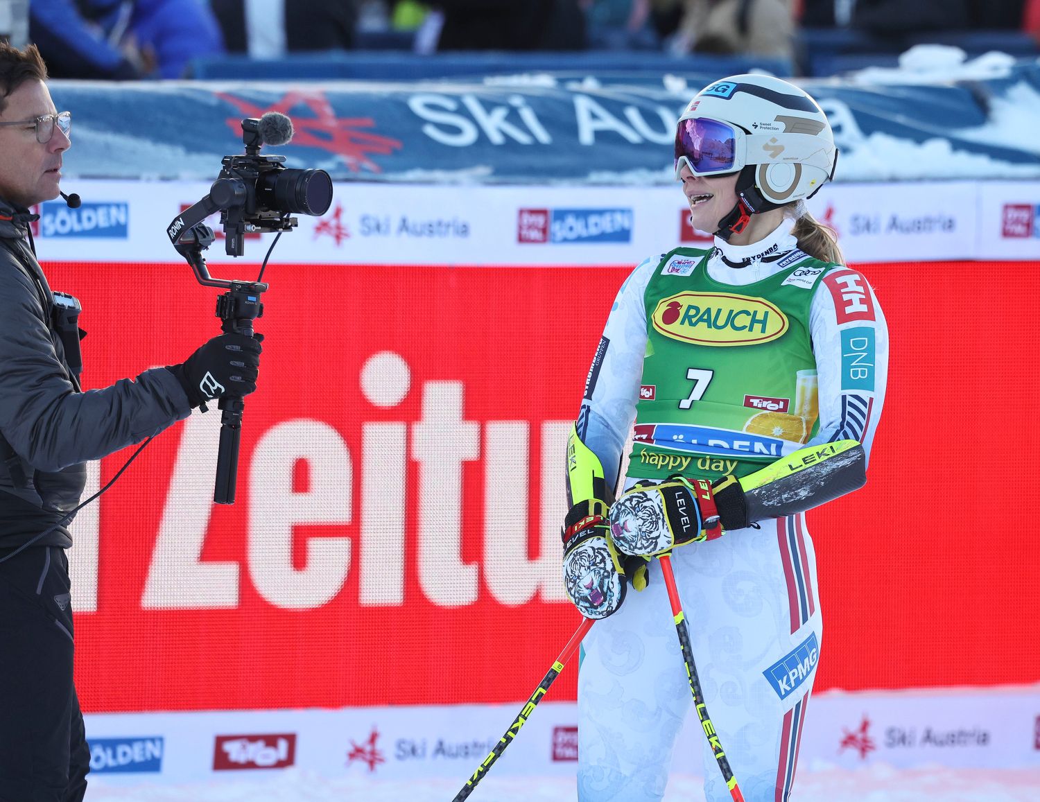 Ragnhild Mowinckel wurde in Sölden disqualifiziert. 