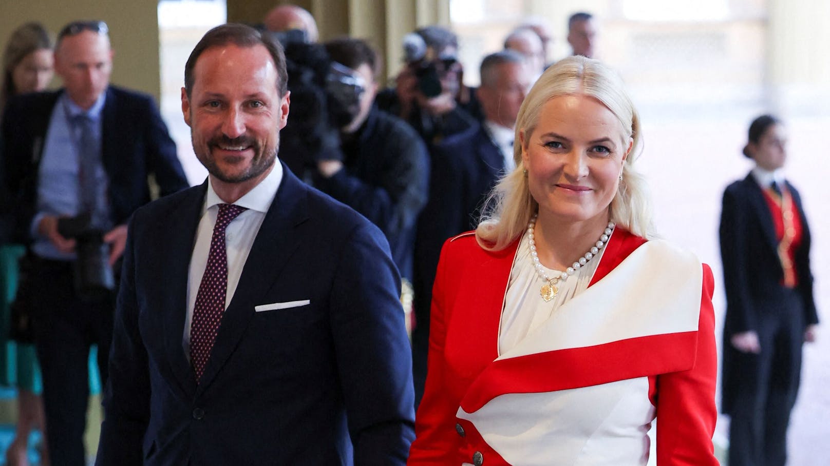 Prinz Haakon und Prinzessin Mette-Marit waren getrennt