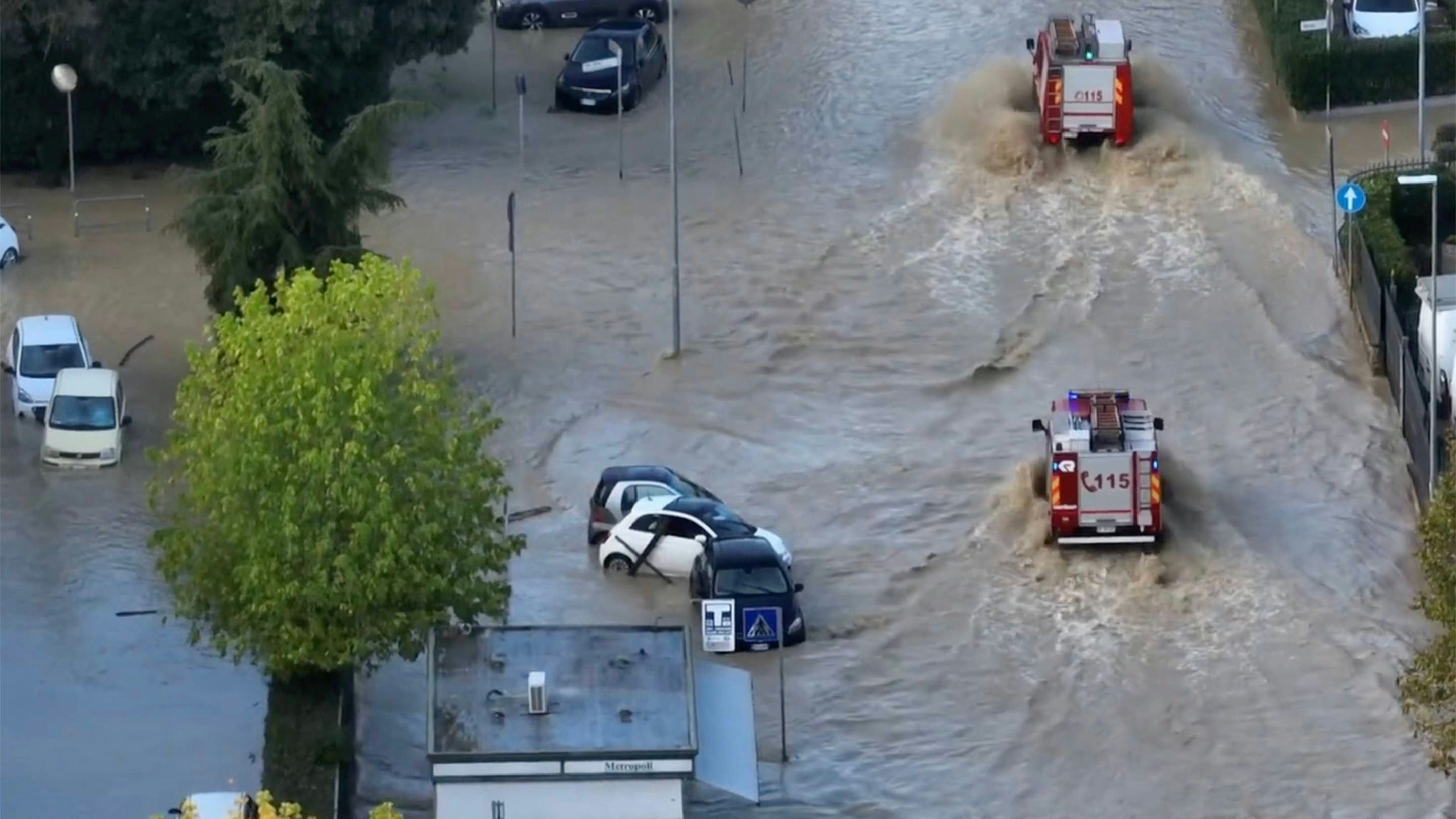 Weite Teile der Toskana stehen unter Wasser – die Lage ist sehr angespannt.