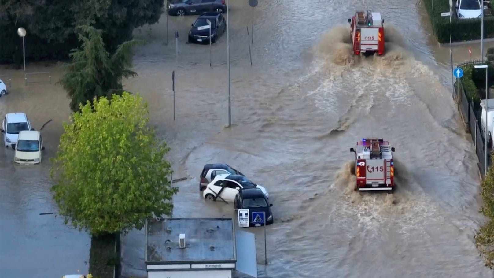 Sintflut-Regen in Toskana – Behörden rufen Notstand aus